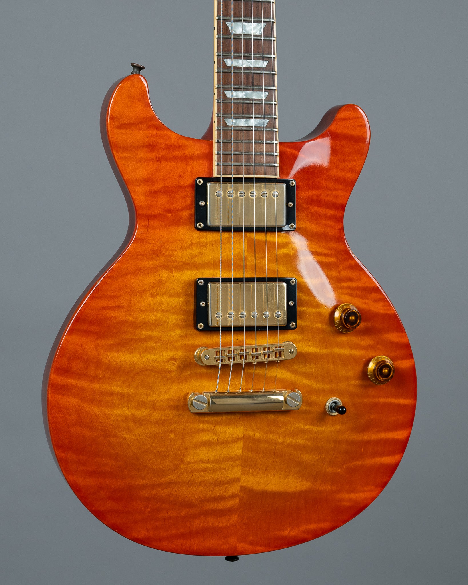 1998 Gibson Les Paul Standard DC Double Cut Plus Top (USA, Tangerine B