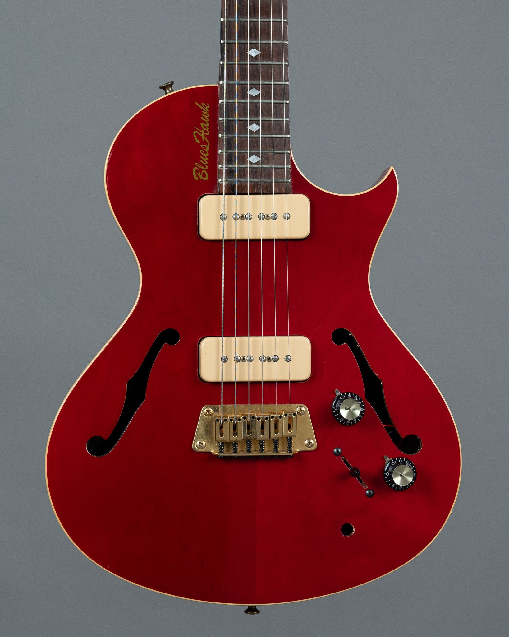 1997 Gibson Blueshawk P90 MOD (USA, Cherry)