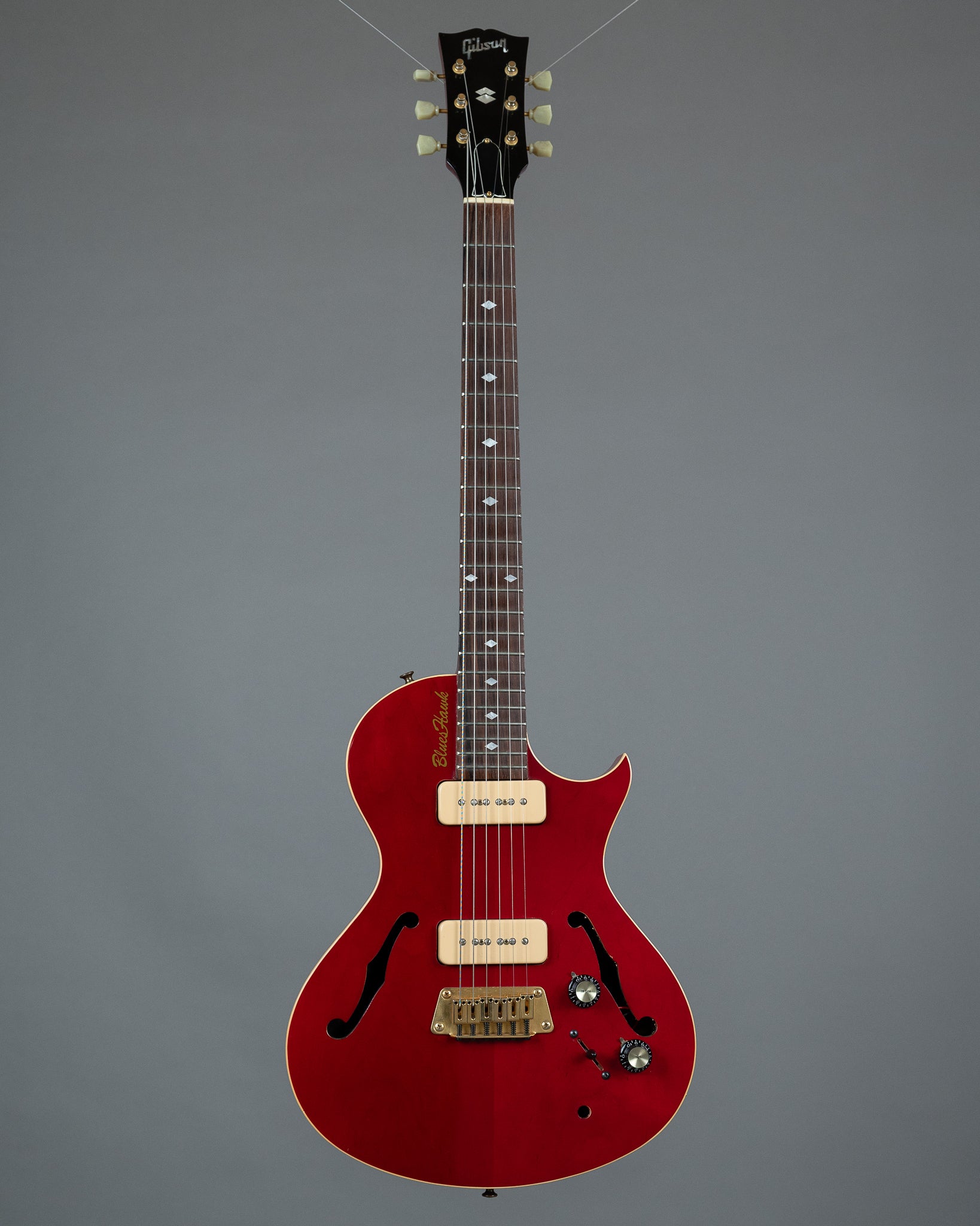 1997 Gibson Blueshawk P90 MOD (USA, Cherry)