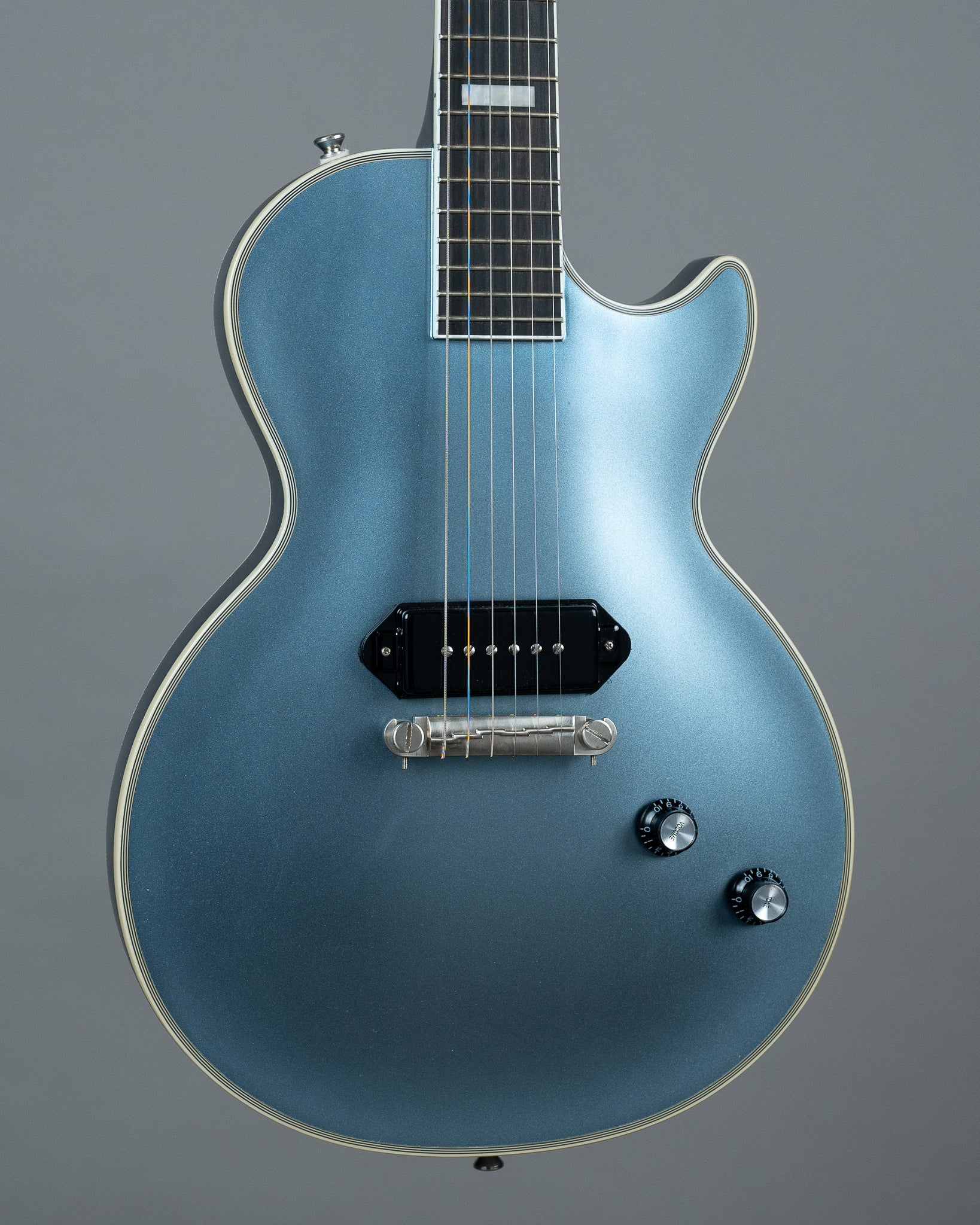 2023 Epiphone Jared James Nichols Signature "Blues Power" Les Paul Custom (Indonesia, Aged Pelham Blue, Gig Bag)