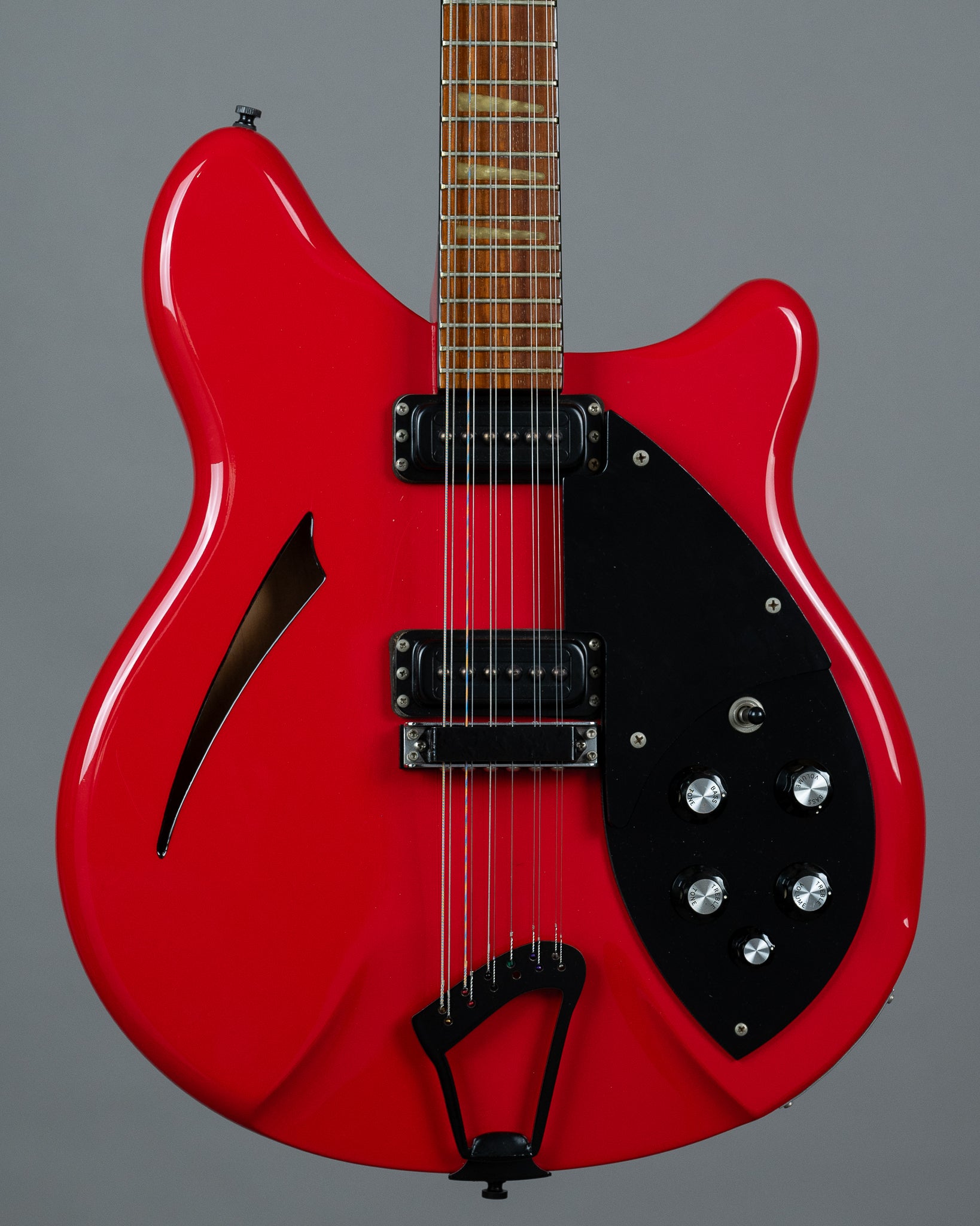 1991 Rickenbacker 360/12 (USA, Ruby Red, Black HW, OHSC)