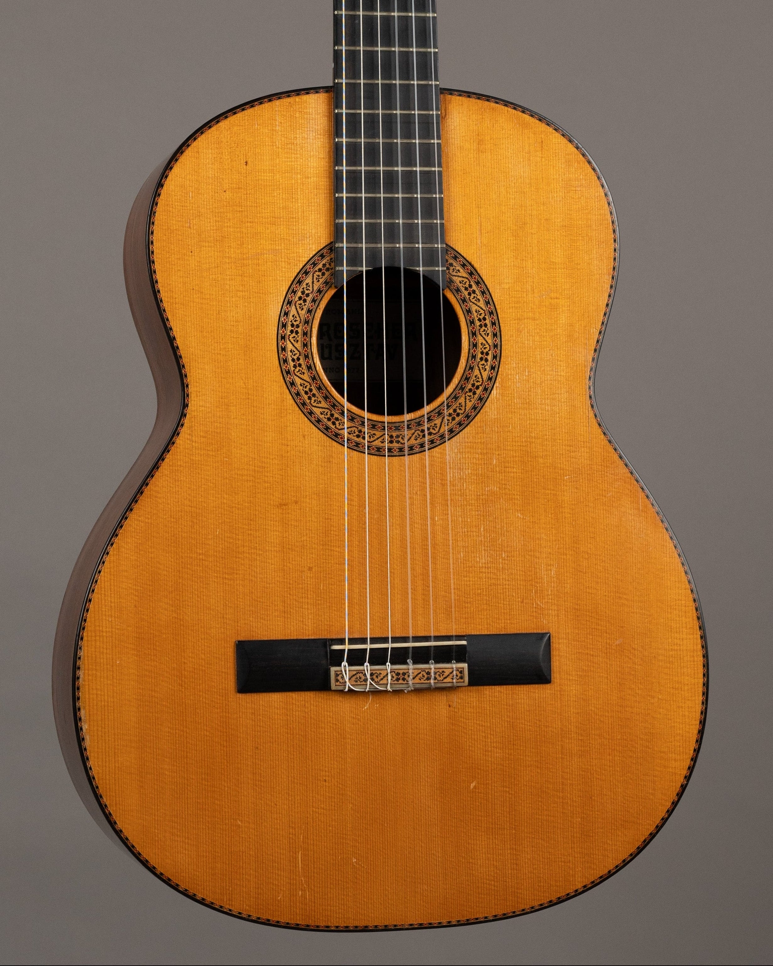 1977 Maroscher Gusztáv Classical (Romania, Spruce/Rosewood, HSC)