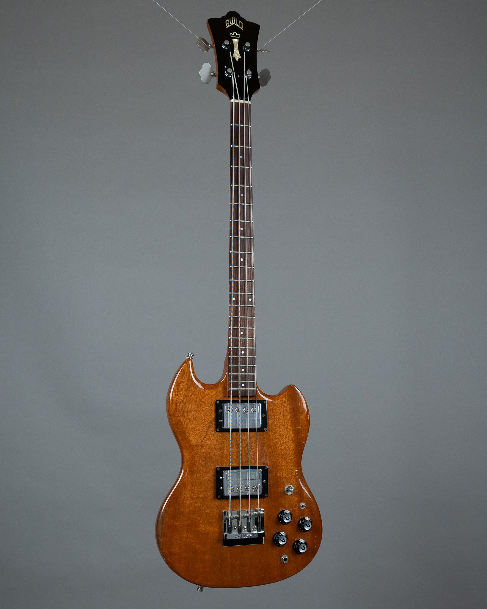 1973 Guild JS-II Bass (USA, Natural, HSC)