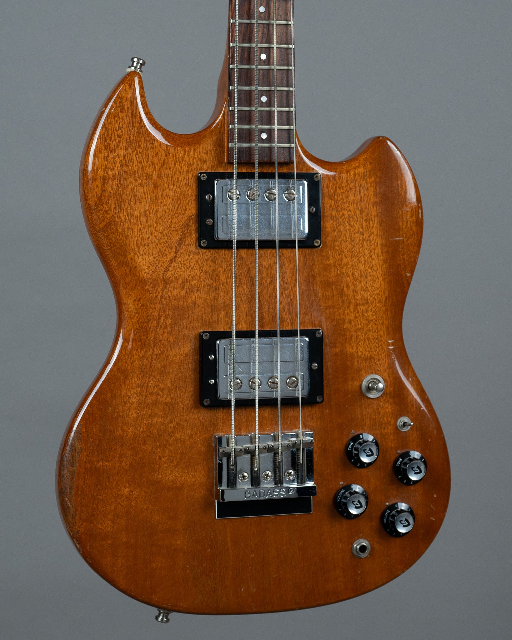 1973 Guild JS-II Bass (USA, Natural, HSC)