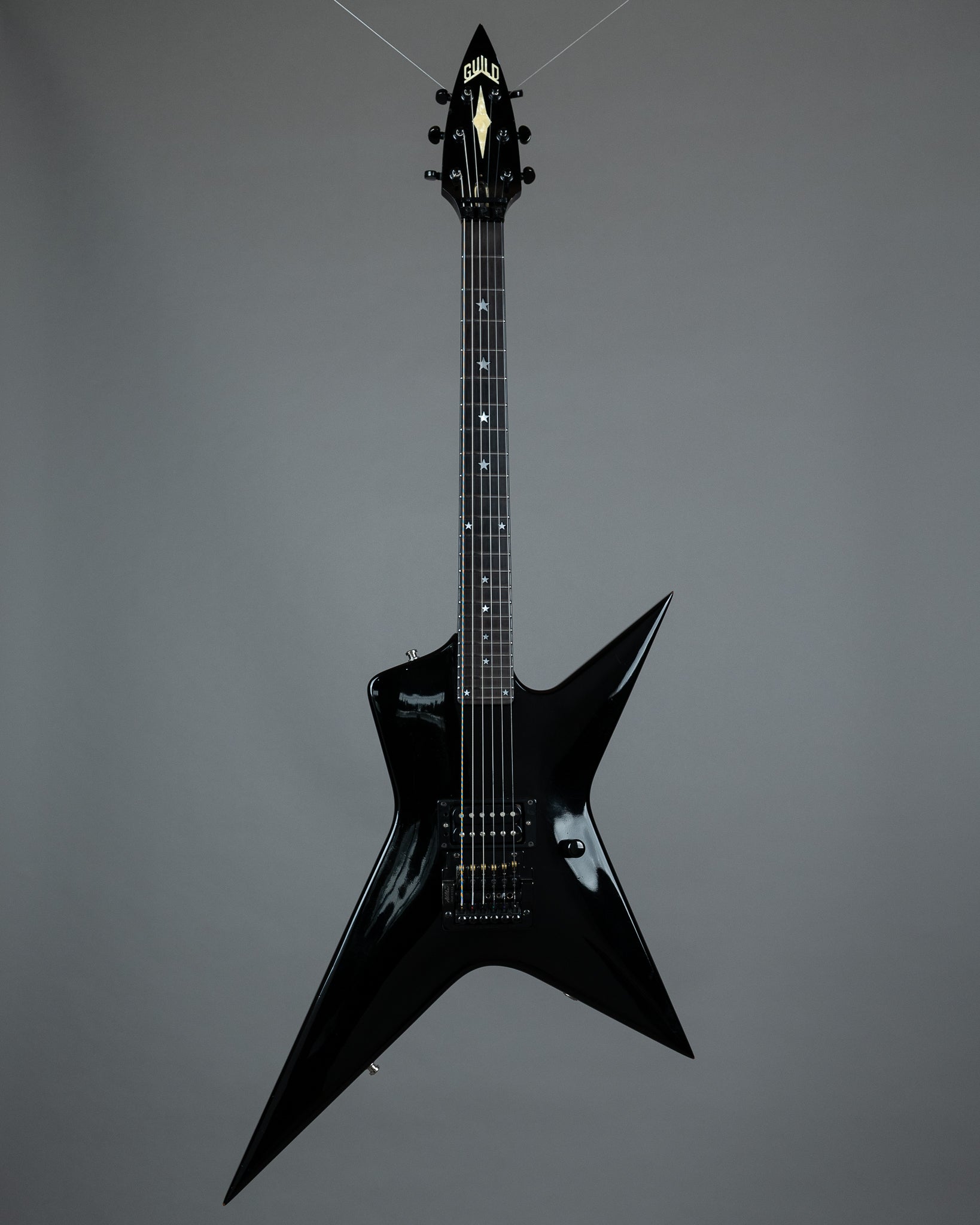 1984 Guild X-88 Flying Star Mick Mars/Motley Crue (USA, Black, OHSC)