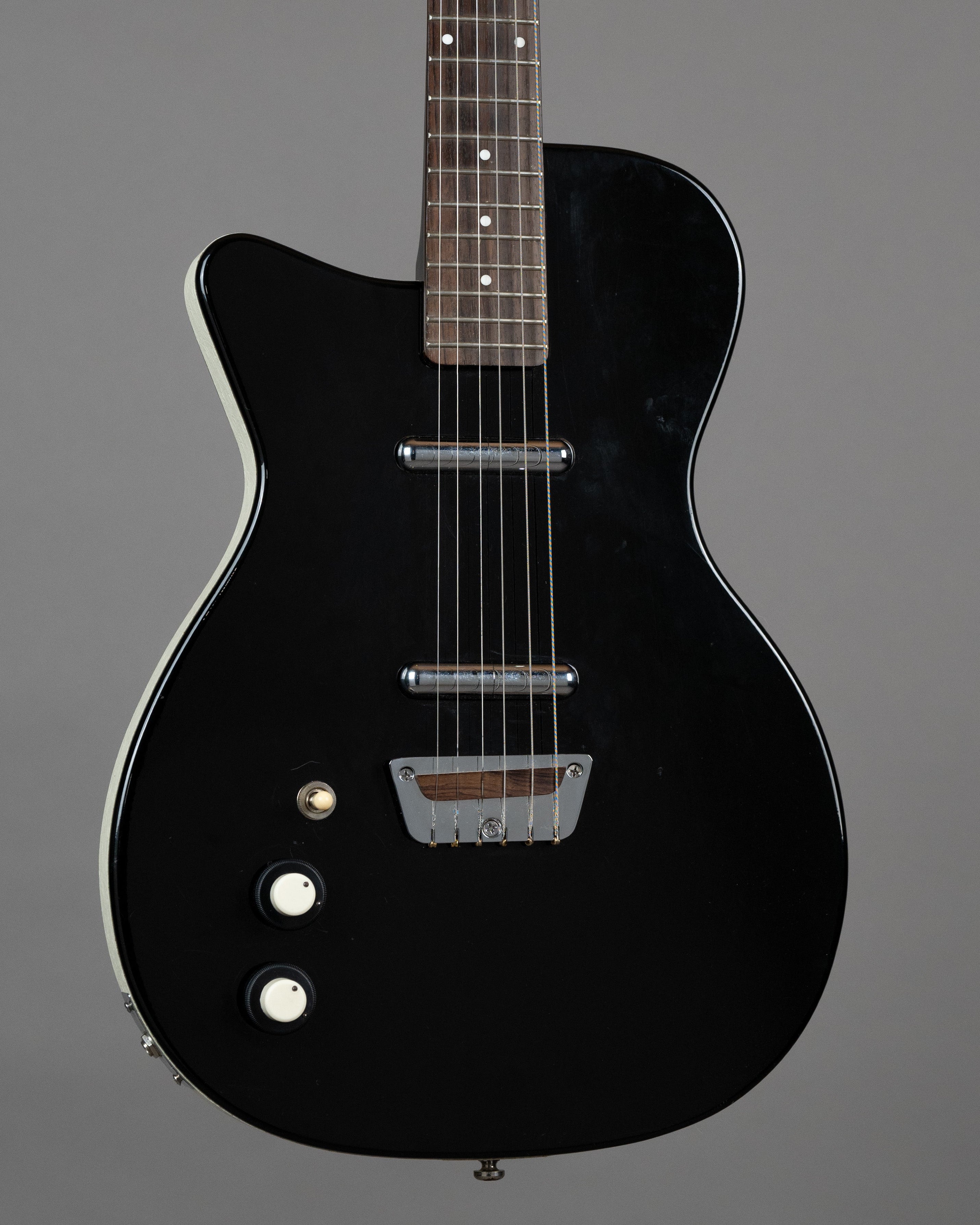 c2000s Danelectro U2 Left Handed (Korea, Black)