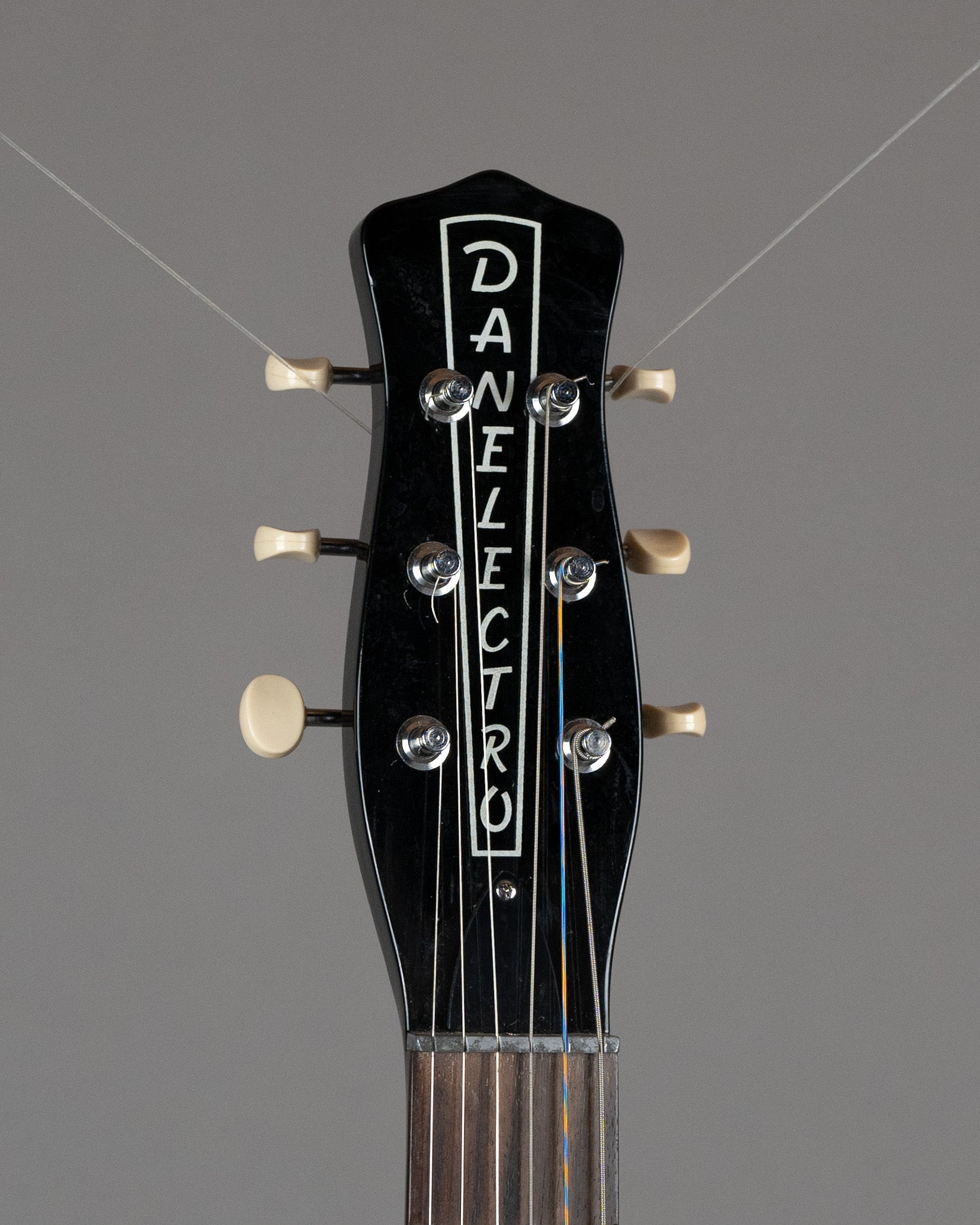 c2000s Danelectro U2 Left Handed (Korea, Black)