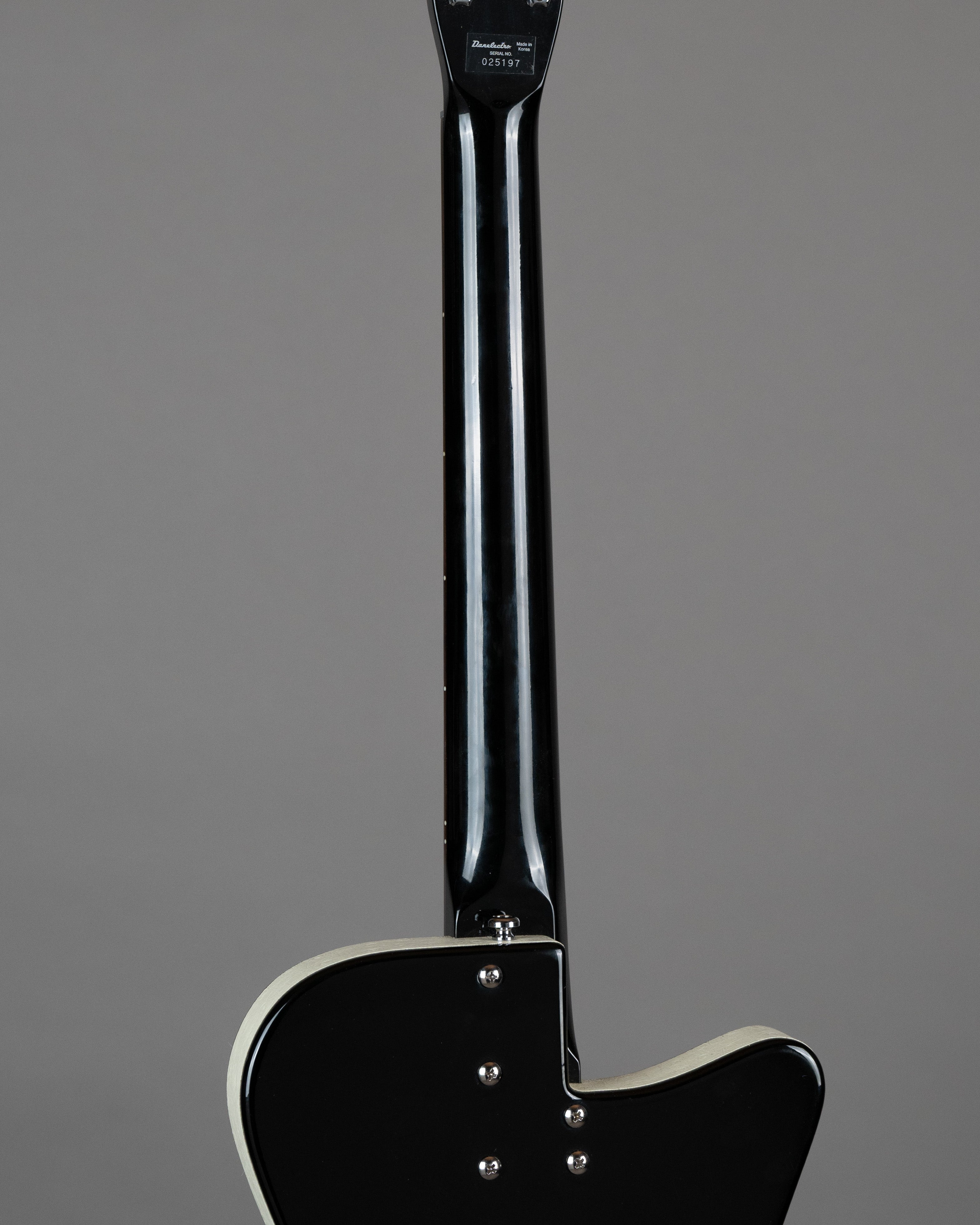 c2000s Danelectro U2 Left Handed (Korea, Black)