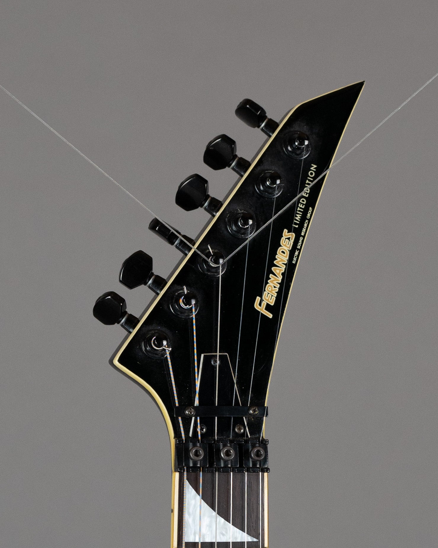 c1980s Fernandes JS-100BK (Japan, Black, Gig Bag)