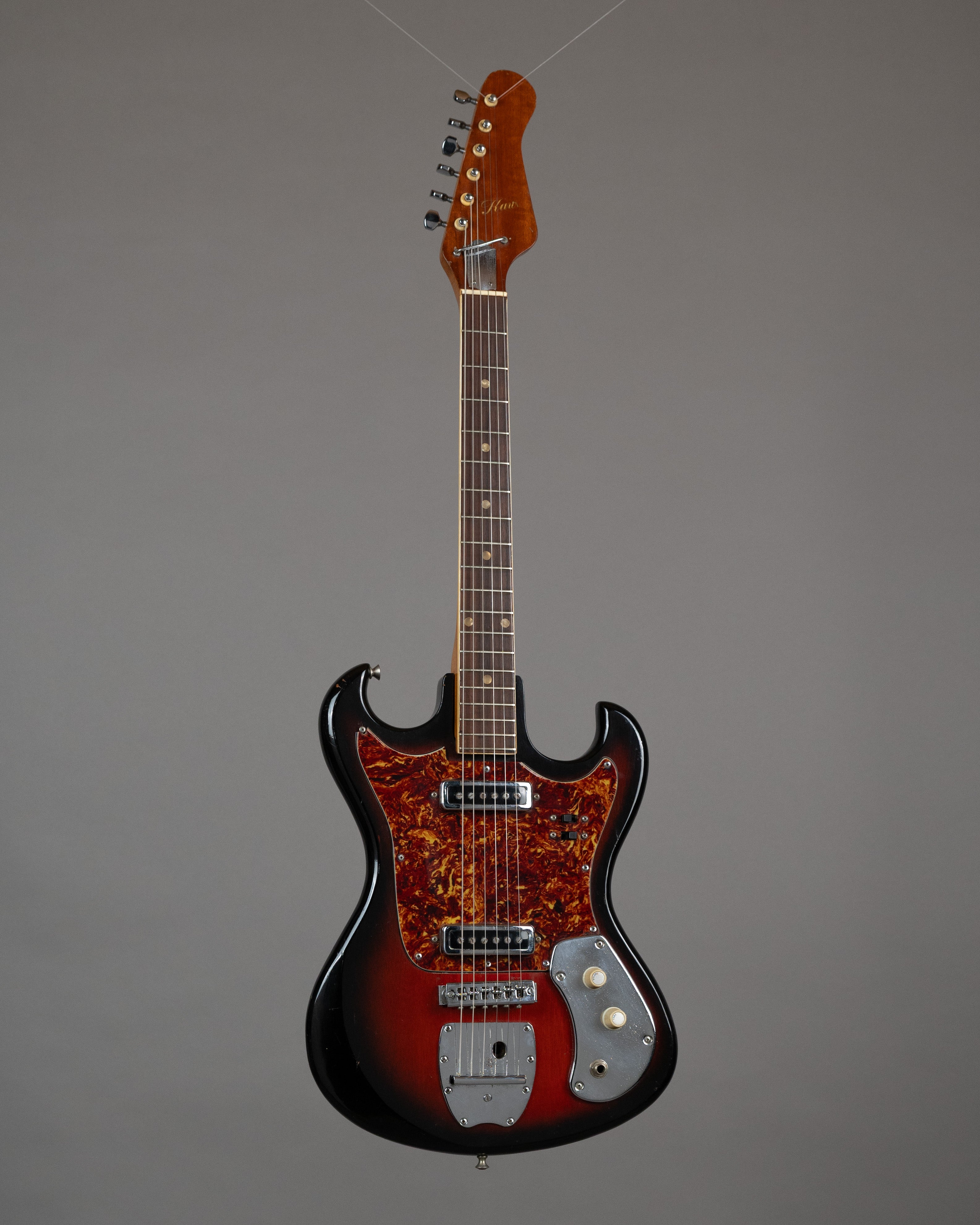 c1960s Kawai Guitar (Japan, Rising Sun Burst)