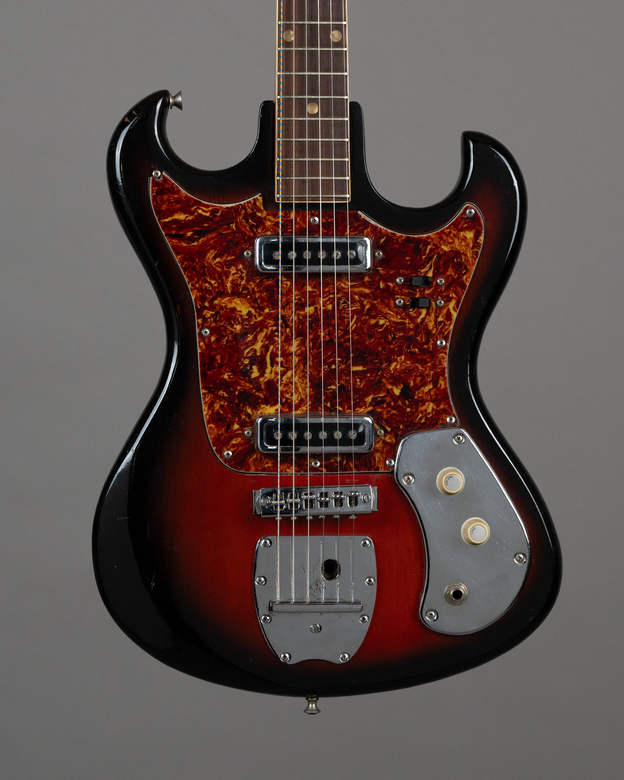 c1960s Kawai Guitar (Japan, Rising Sun Burst)