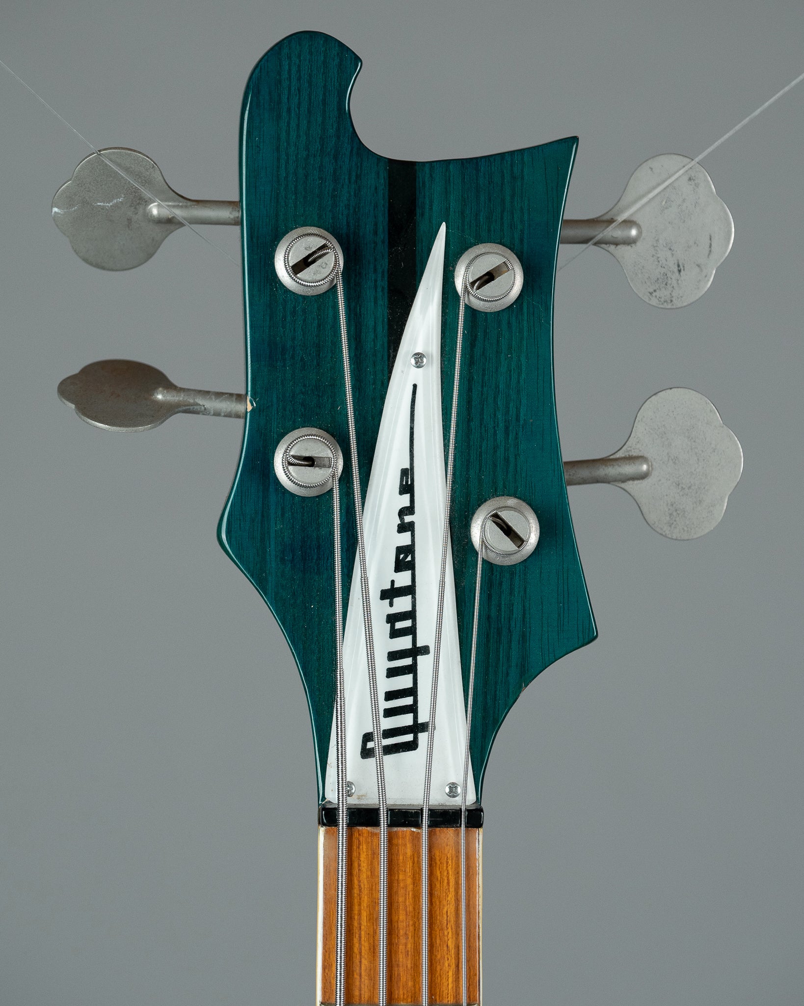 c1980s Guyatone 'Rick*******r' Bass (Japan, Tealglow, HSC)