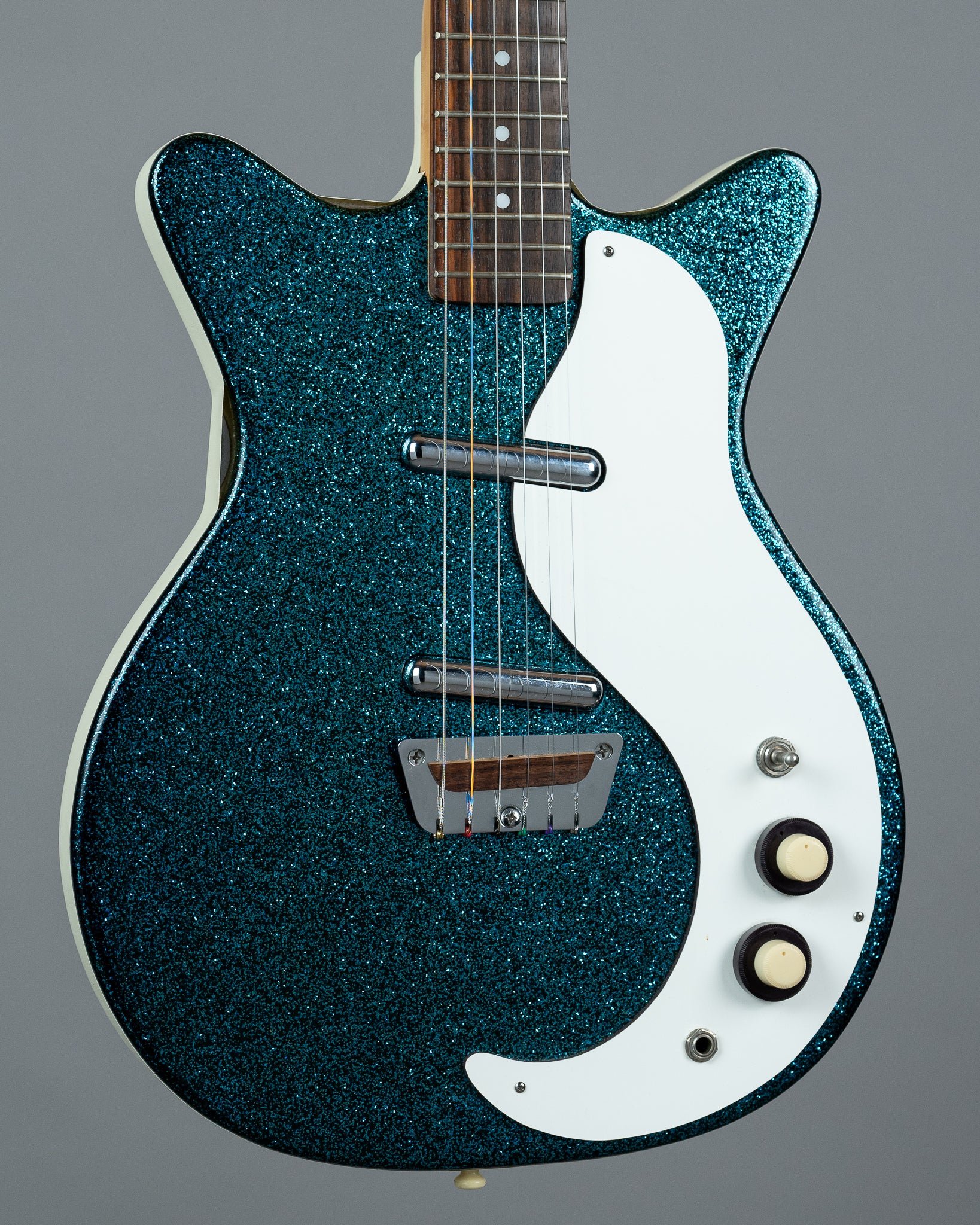 c2000s Danelectro '59 (China, Blue Metal Flake)