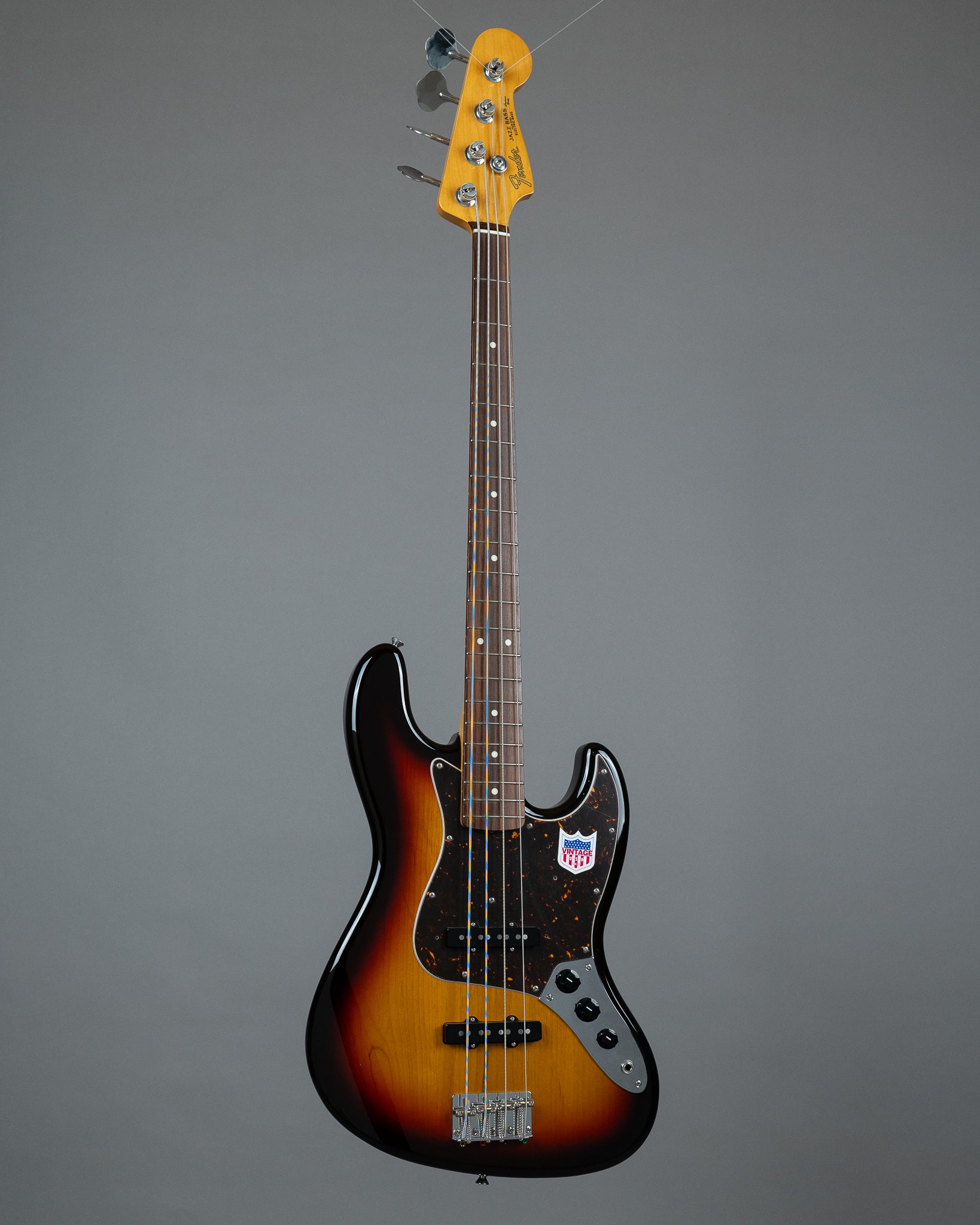 2017 Fender Classic '60s Jazz Bass (Japan, USA Pickups, Sunburst)