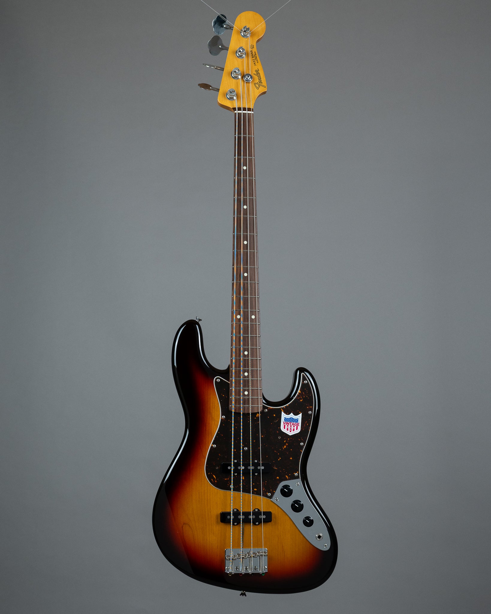 2017 Fender Classic '60s Jazz Bass (Japan, USA Pickups, Sunburst)