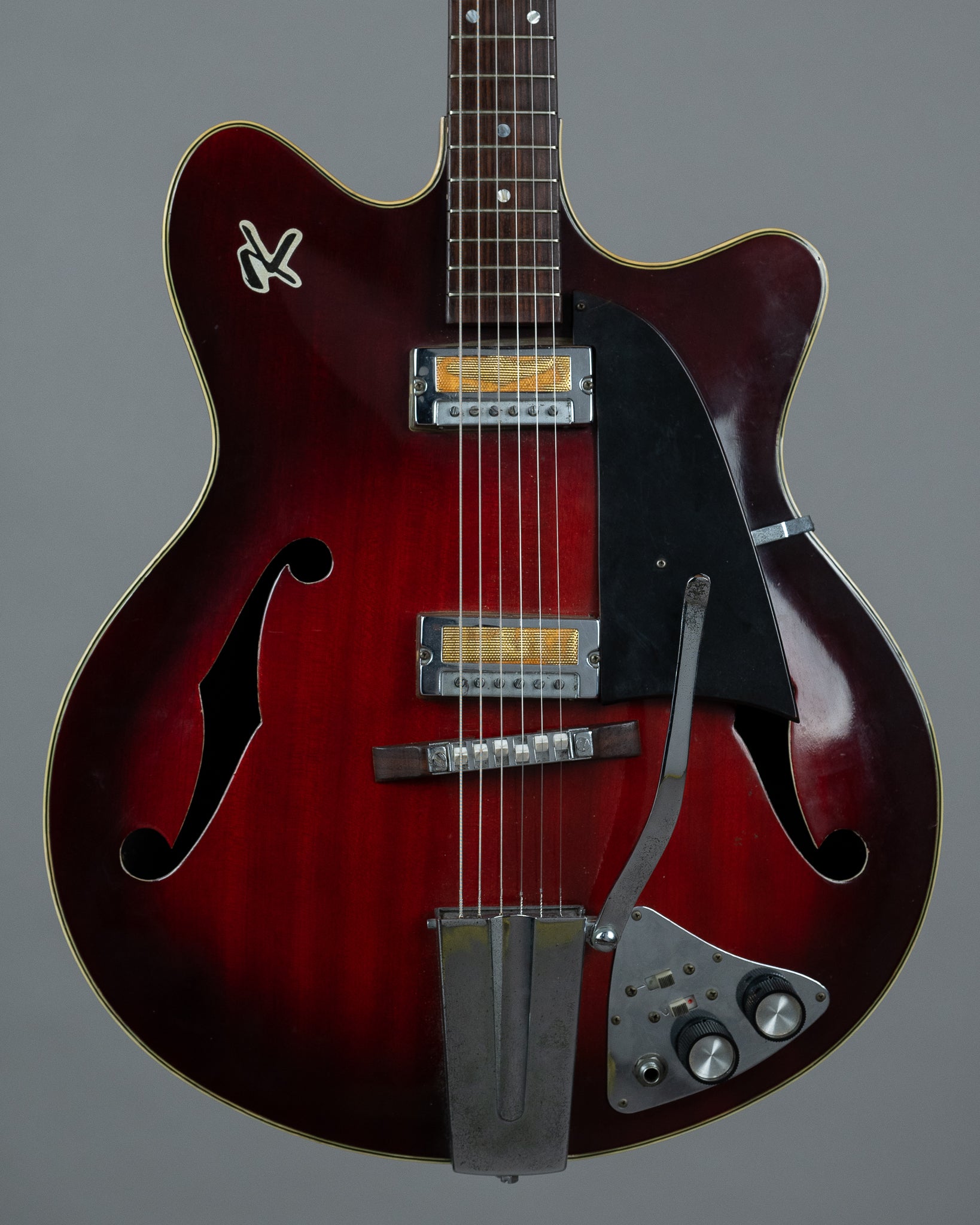 c1960s Guyatone SG-12T (Japan, Redburst)