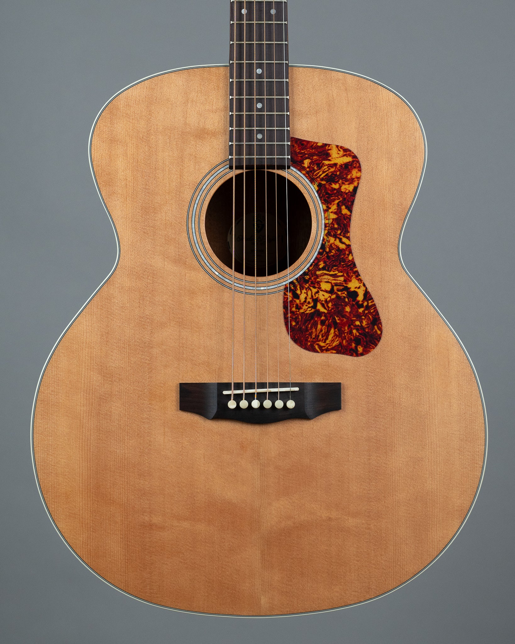 c2020s Guild BT-240E Baritone (China, Natural Satin, Pickup, OGB)