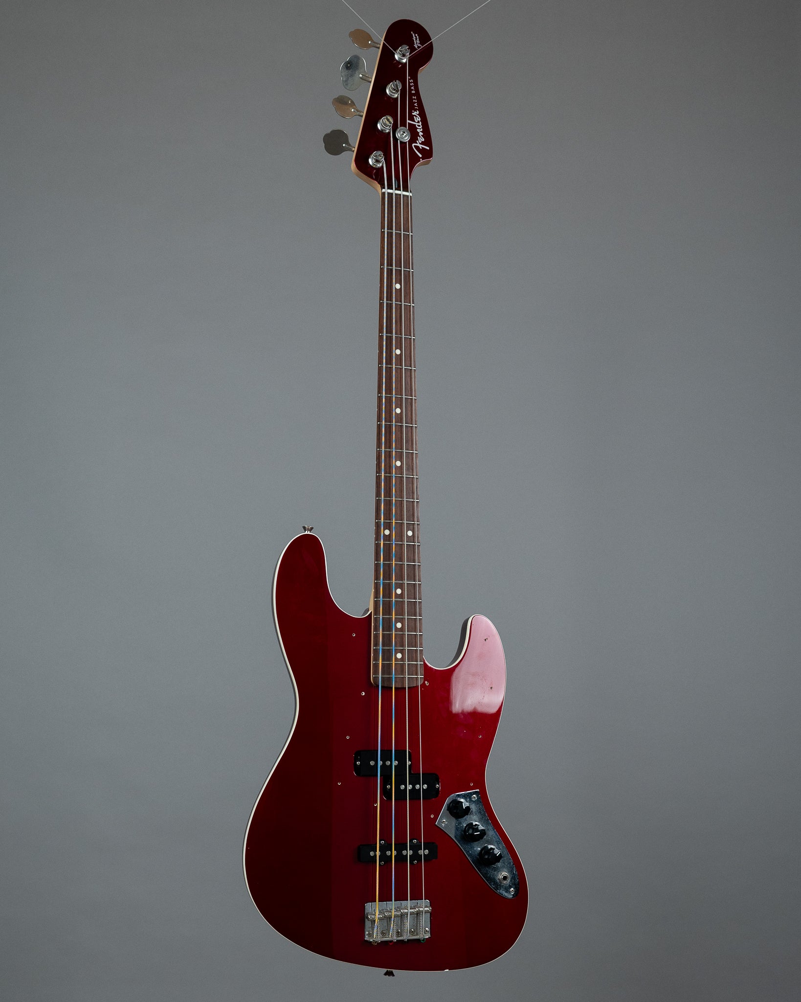 c2006 Fender Aerodyne Jazz Bass (Japan, Candy Apple Red)