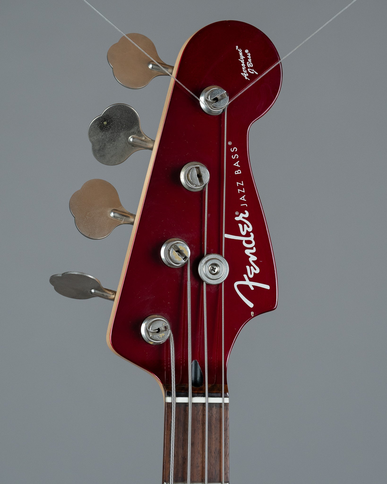 c2006 Fender Aerodyne Jazz Bass (Japan, Candy Apple Red)