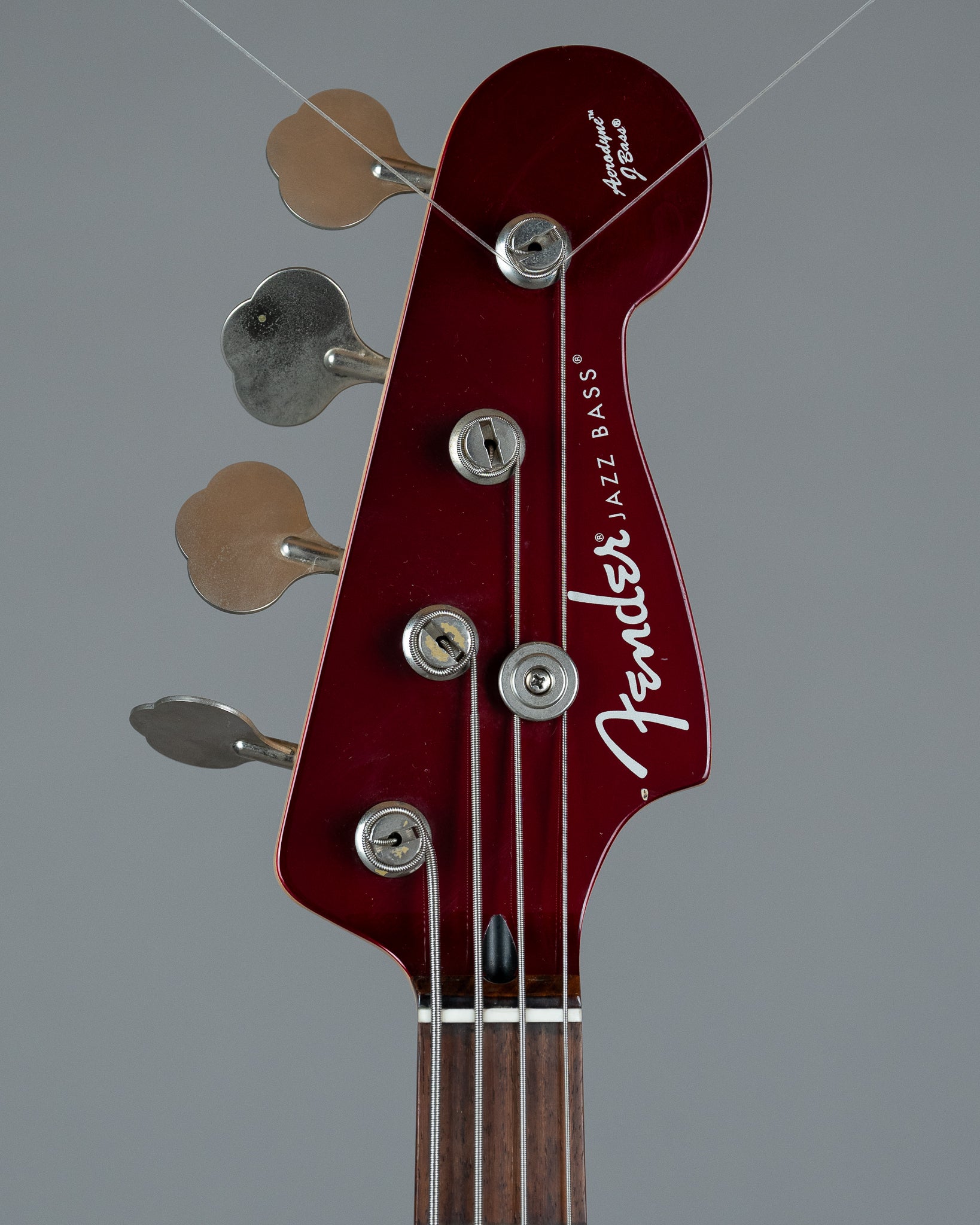 c2006 Fender Aerodyne Jazz Bass (Japan, Candy Apple Red)