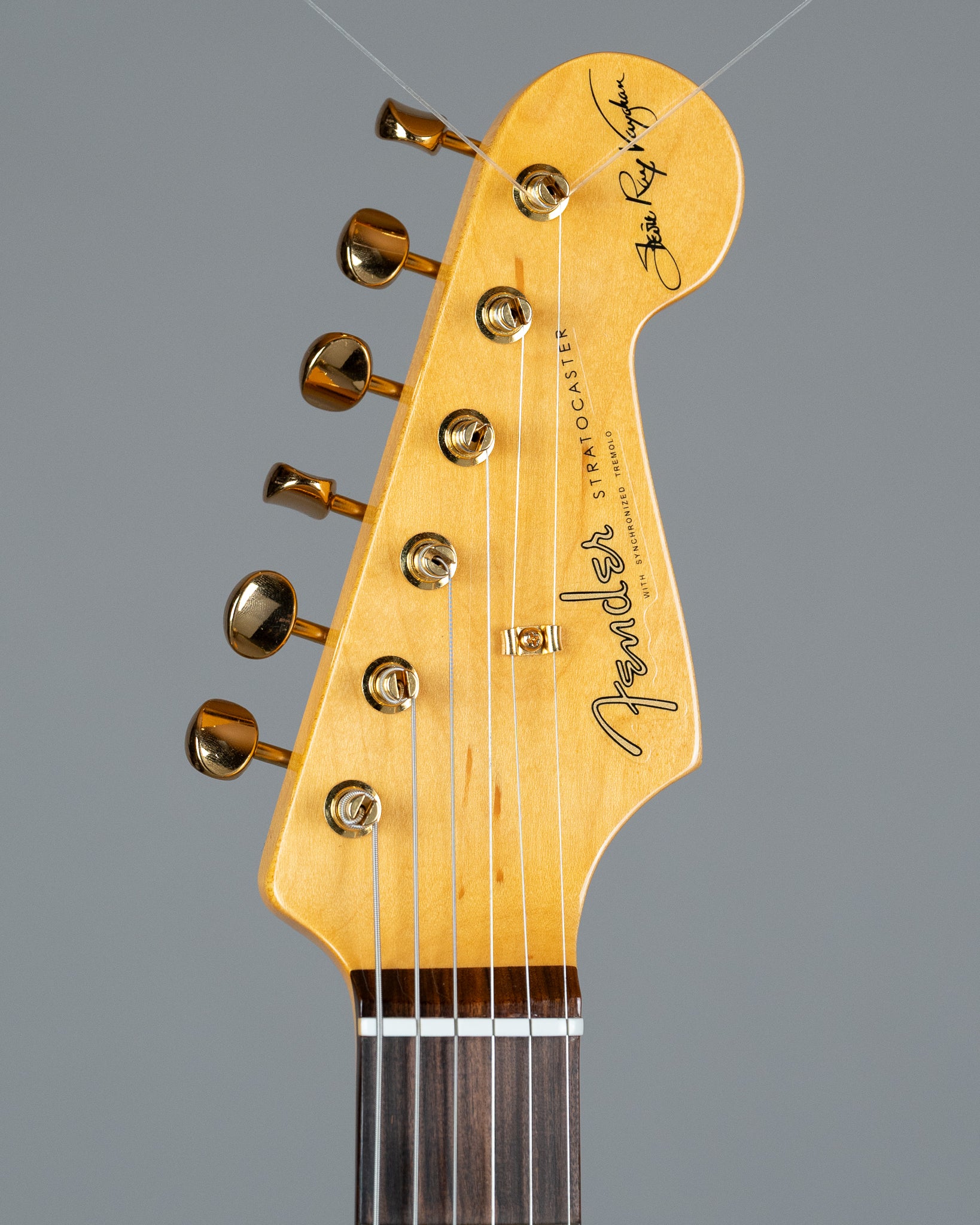 2017 Fender SRV Stratocaster (USA, Sunburst, OHSC)
