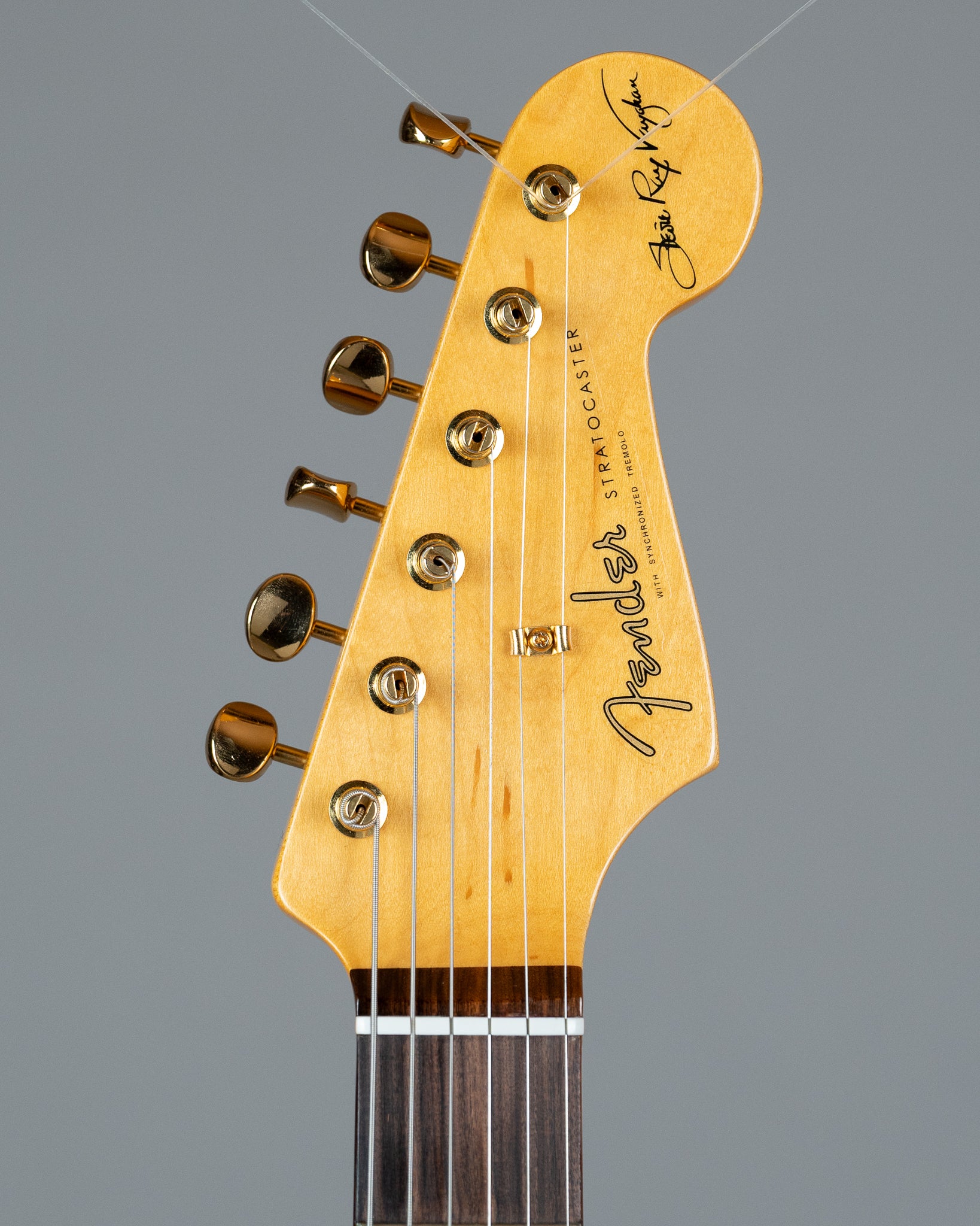 2017 Fender SRV Stratocaster (USA, Sunburst, OHSC)