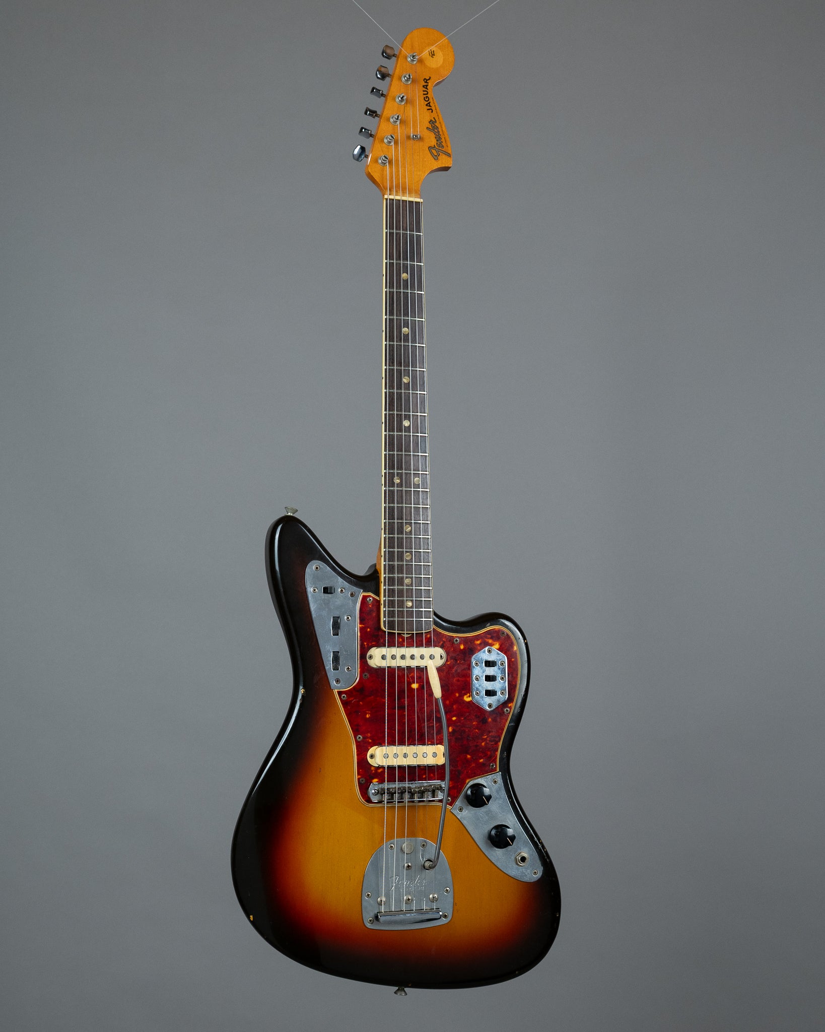 1966 Fender Jaguar (USA, Sunburst, HSC)