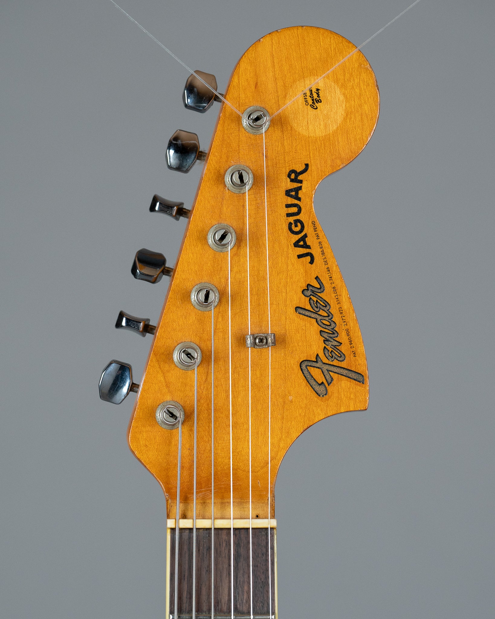 1966 Fender Jaguar (USA, Sunburst, HSC)