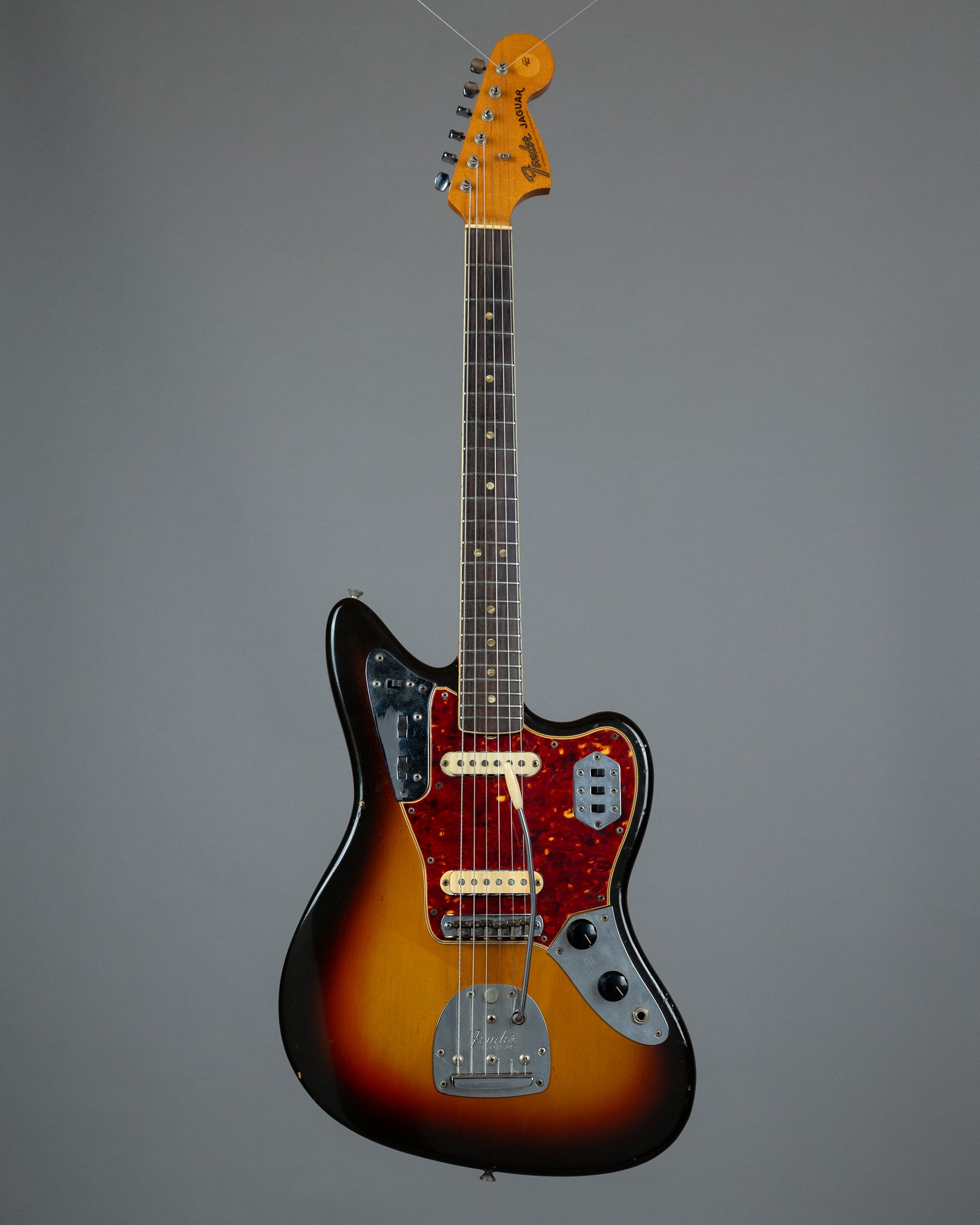 1966 Fender Jaguar (USA, Sunburst, HSC)