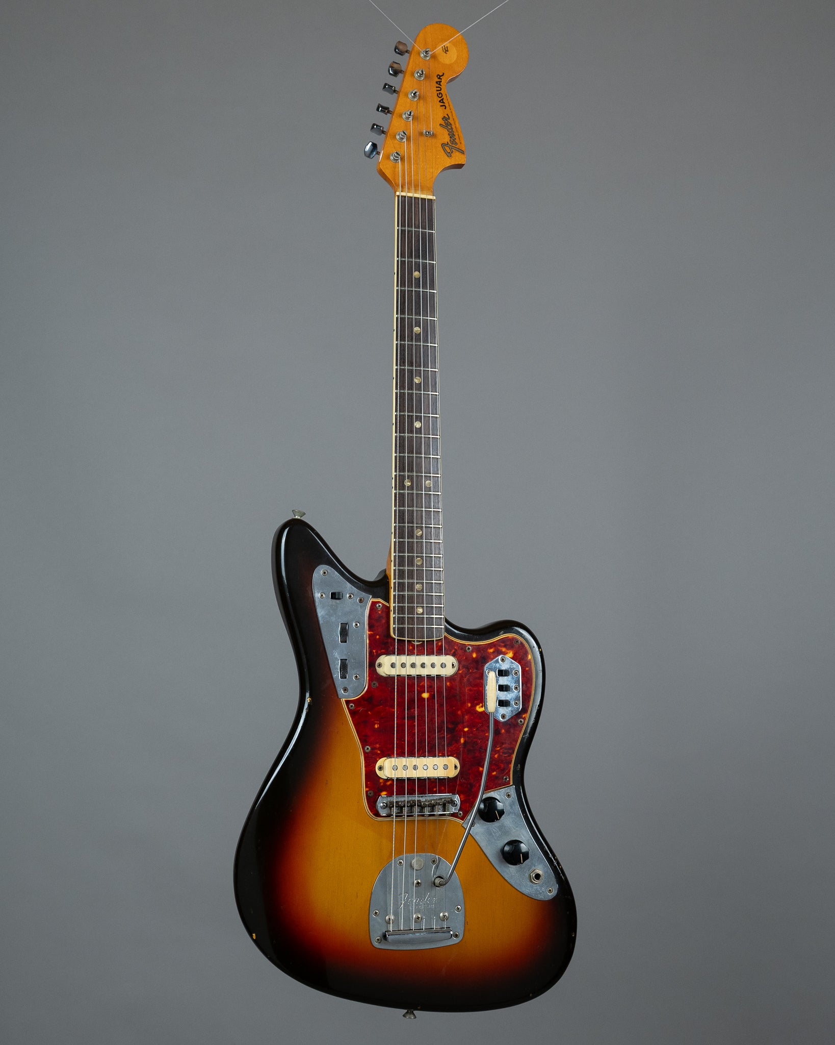 1966 Fender Jaguar (USA, Sunburst, HSC)