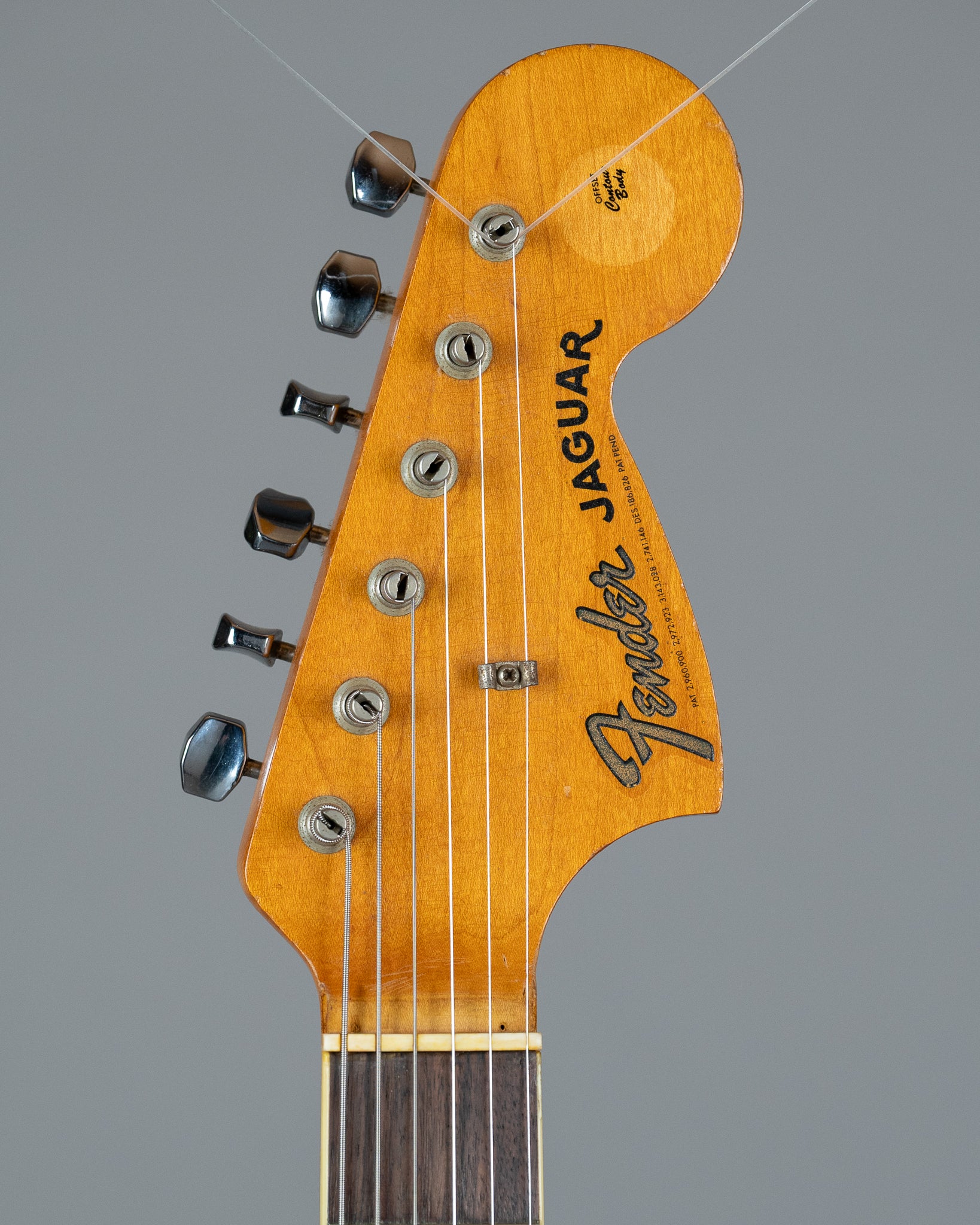1966 Fender Jaguar (USA, Sunburst, HSC)