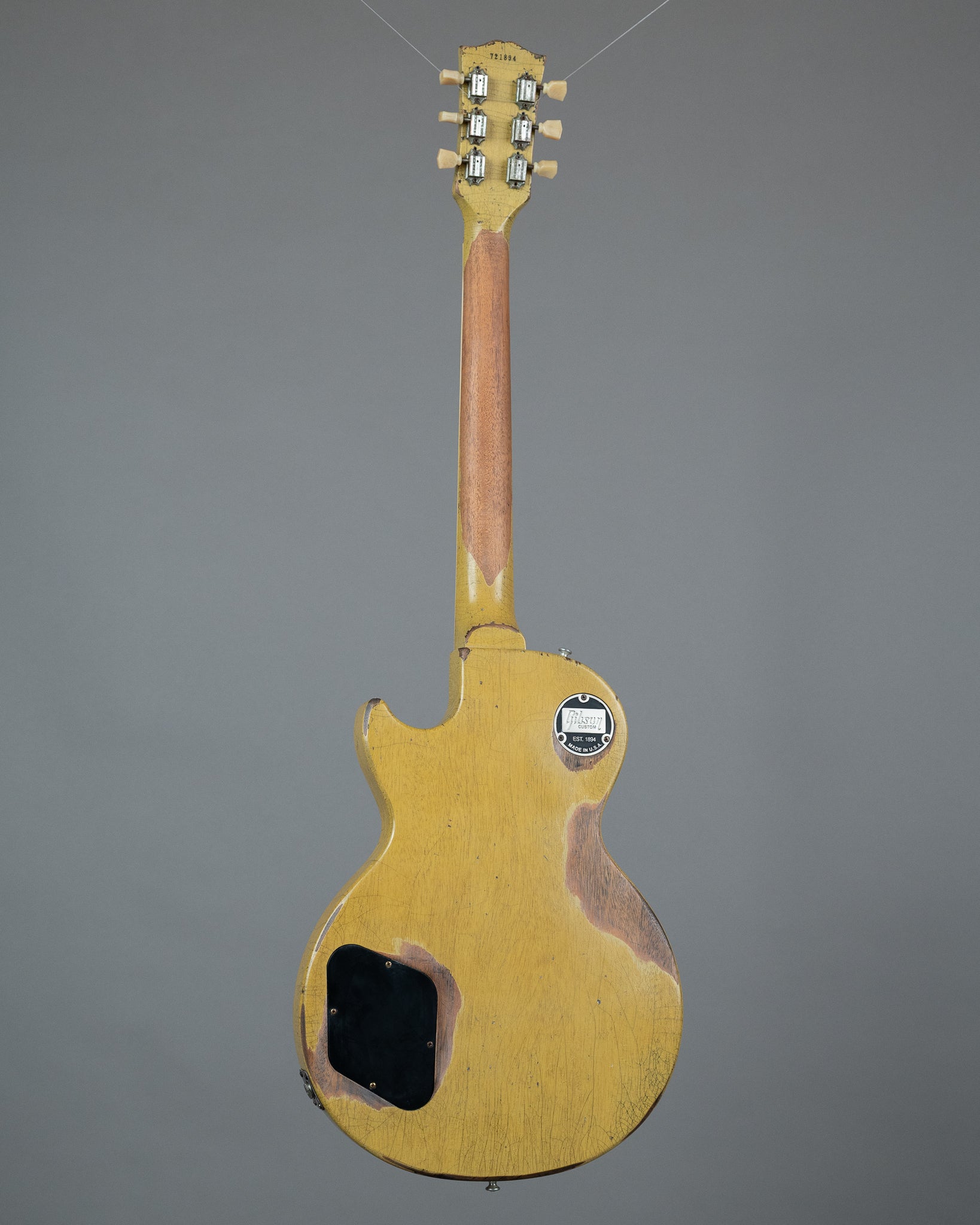 2022 Gibson Custom Murphy Lab 1957 Les Paul Special Single Cut Reissue Ultra Light Aged MOD (USA, TV Yellow, COA, OHSC)