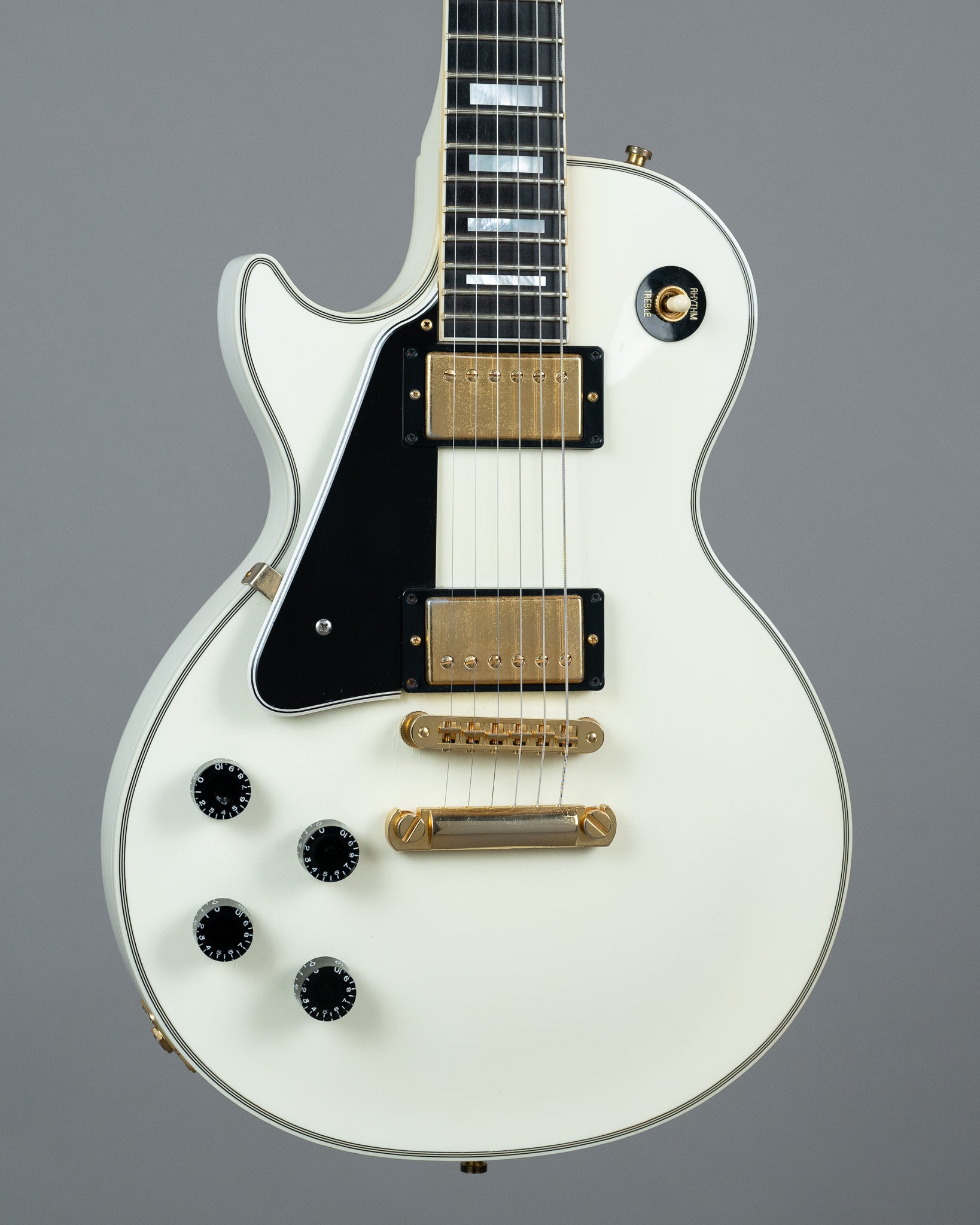 2000 Gibson Custom Shop Les Paul Custom (USA, Left Handed, Alpine White, OHSC)