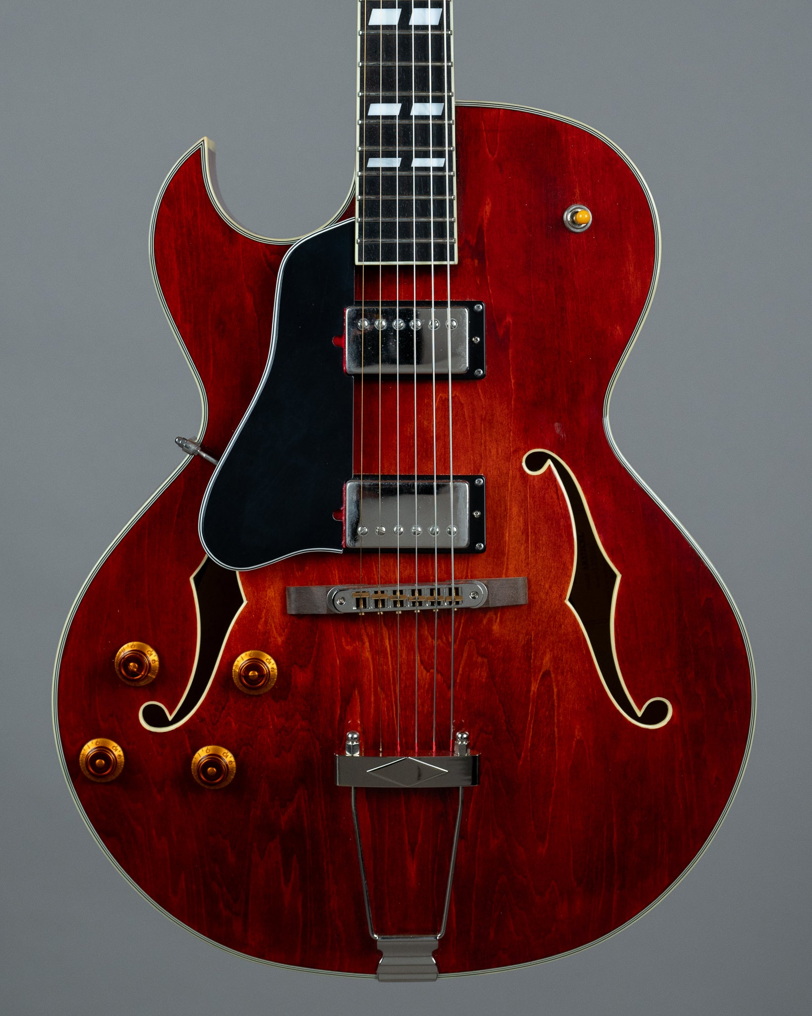 2020 Eastman AR372CEL Jazzbox Left Handed (China, Cherry Red, OHSC)