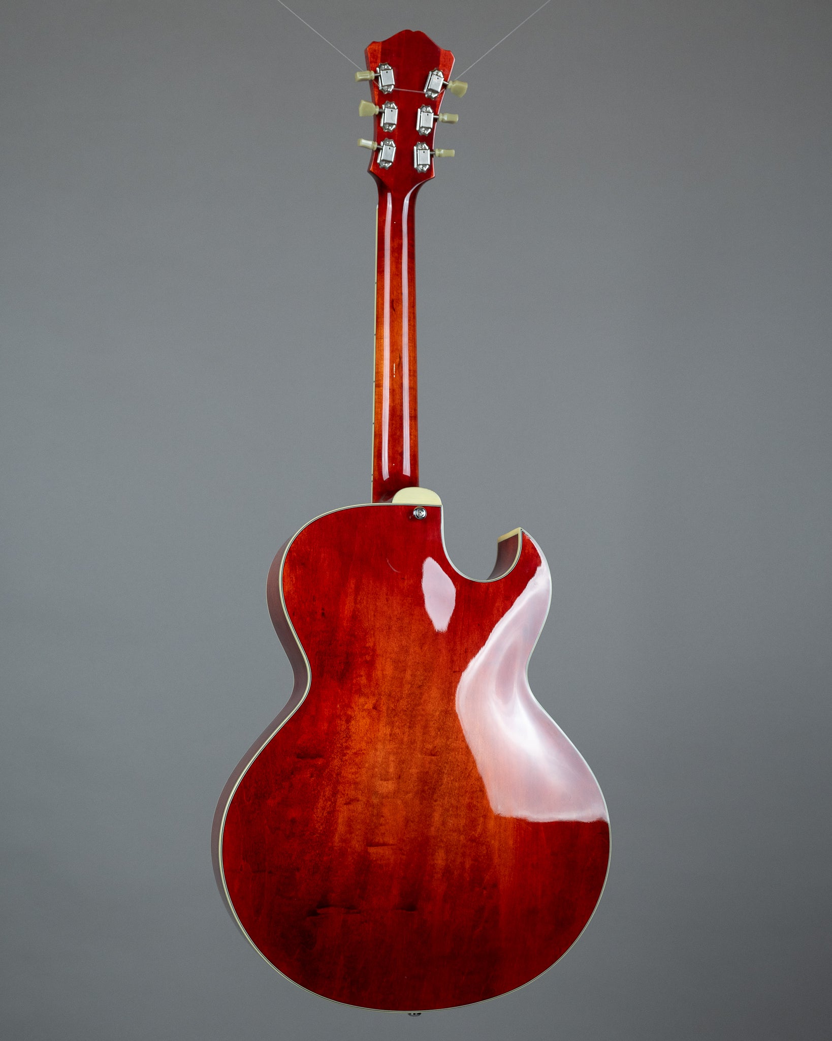 2020 Eastman AR372CEL Jazzbox Left Handed (China, Cherry Red, OHSC)
