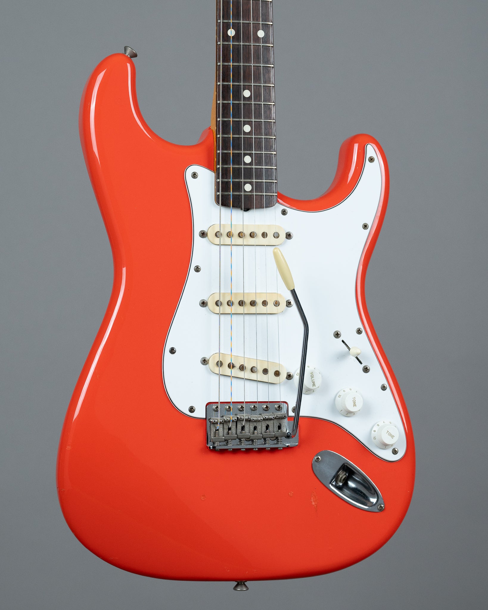 1982 Fender ST-62 JV Stratocaster (Japan, Fiesta Red, Gig Bag)