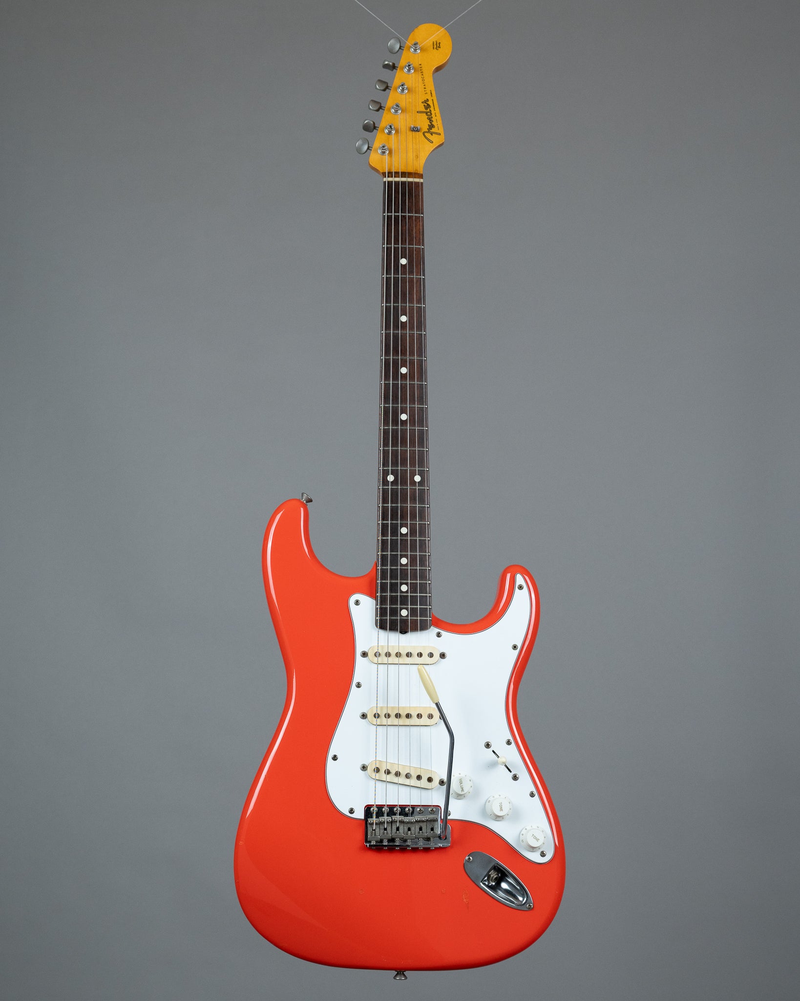 1982 Fender ST-62 JV Stratocaster (Japan, Fiesta Red, Gig Bag)