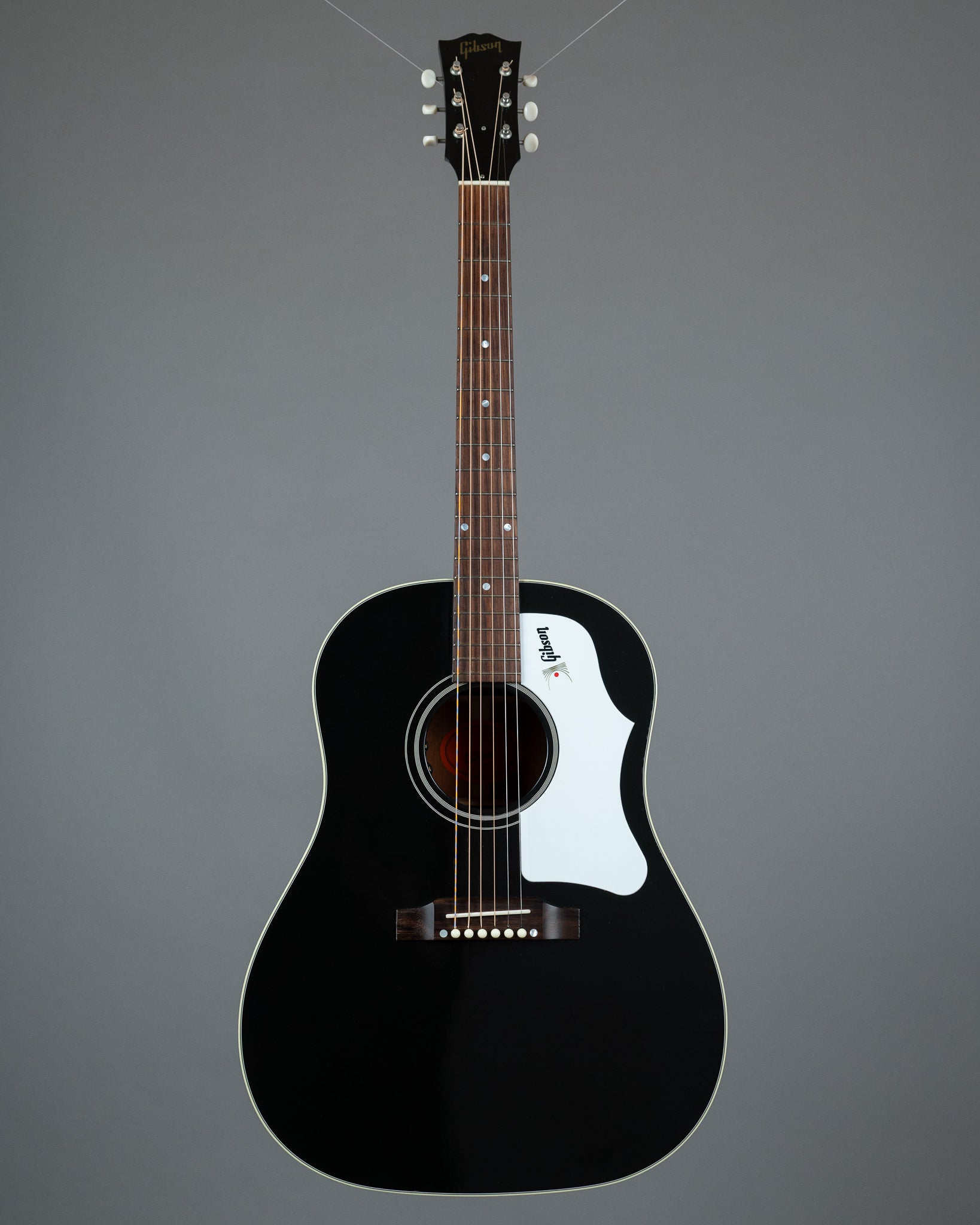 2014 Gibson Custom Shop '1960 J-45 Ebony Special' (USA, Ebony, LR Baggs Pickup, COA, OHSC)