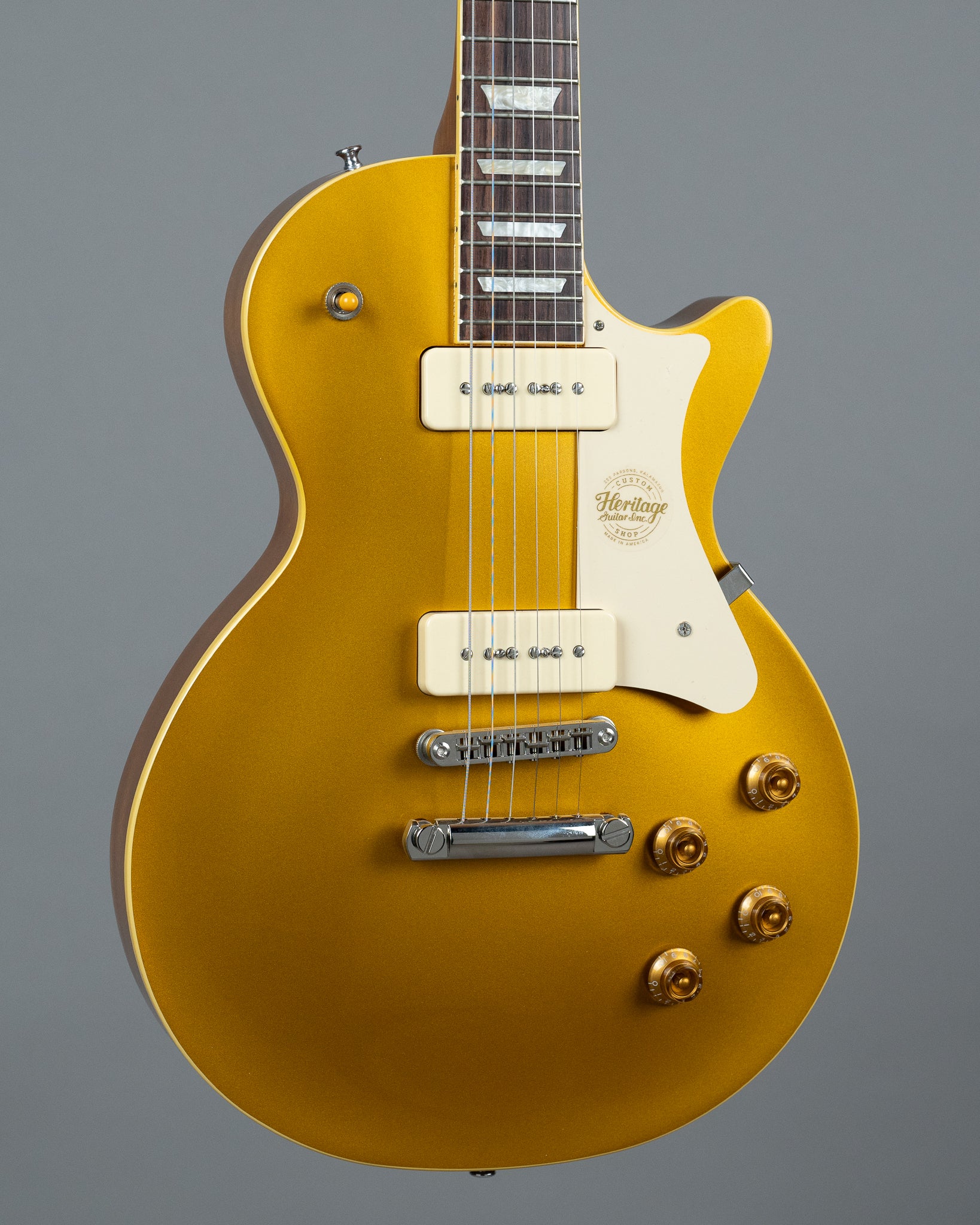 2024 Heritage Custom Shop Core Collection H-150 P90 (USA, Gold Top, CO