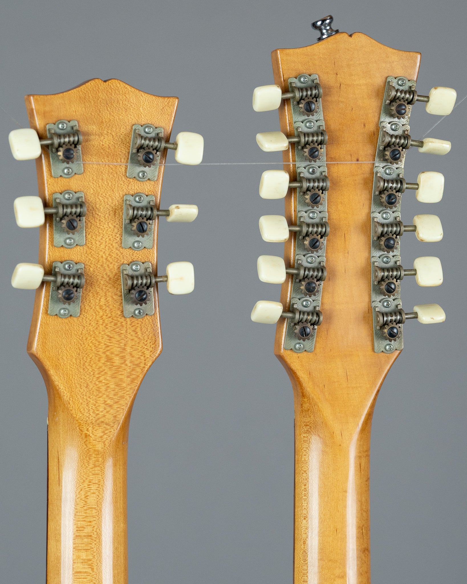 c1965 Uni Tone (Astro Tone / Guyatone) Double Neck (Japan, White, OHSC)