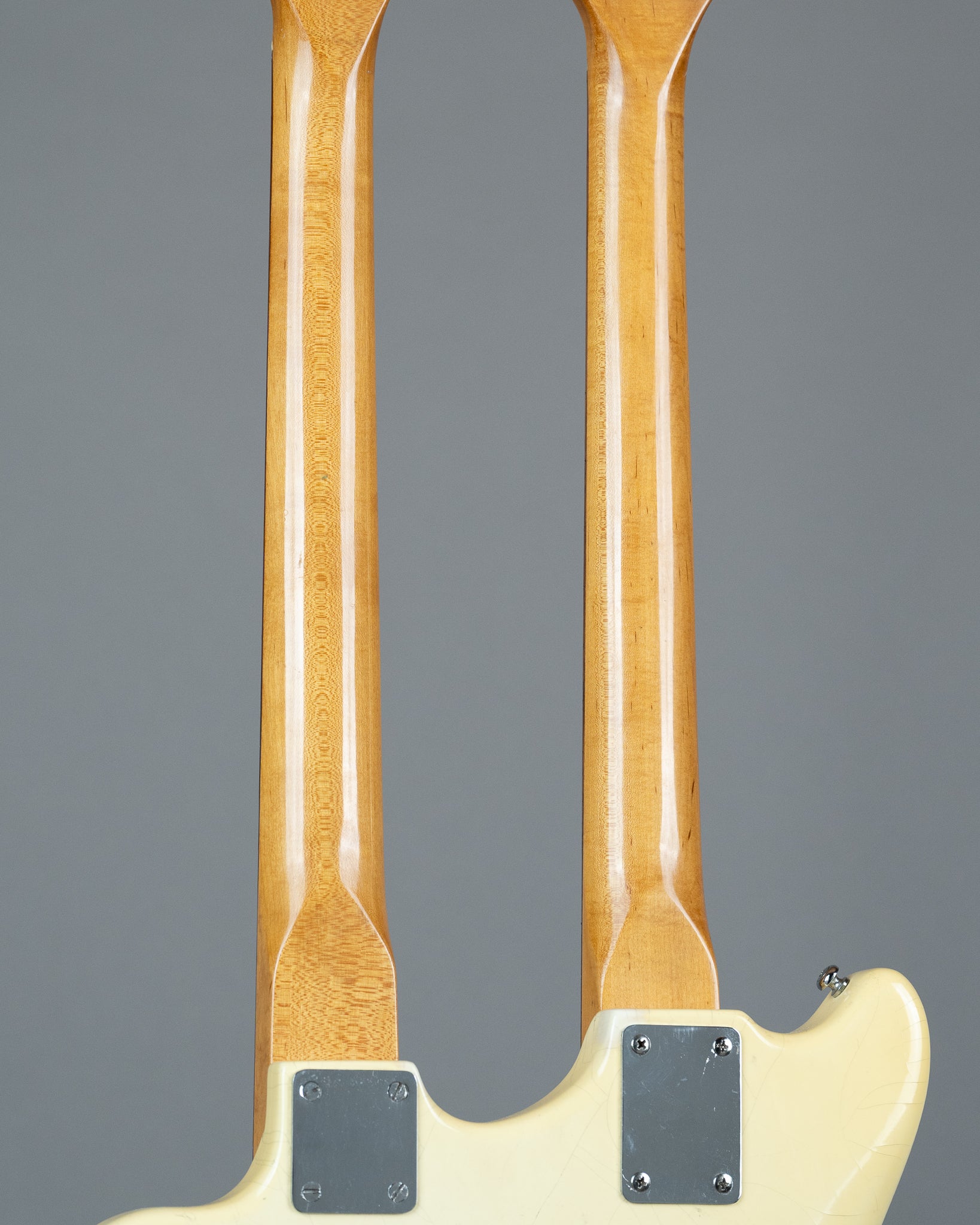 c1965 Uni Tone (Astro Tone / Guyatone) Double Neck (Japan, White, OHSC)