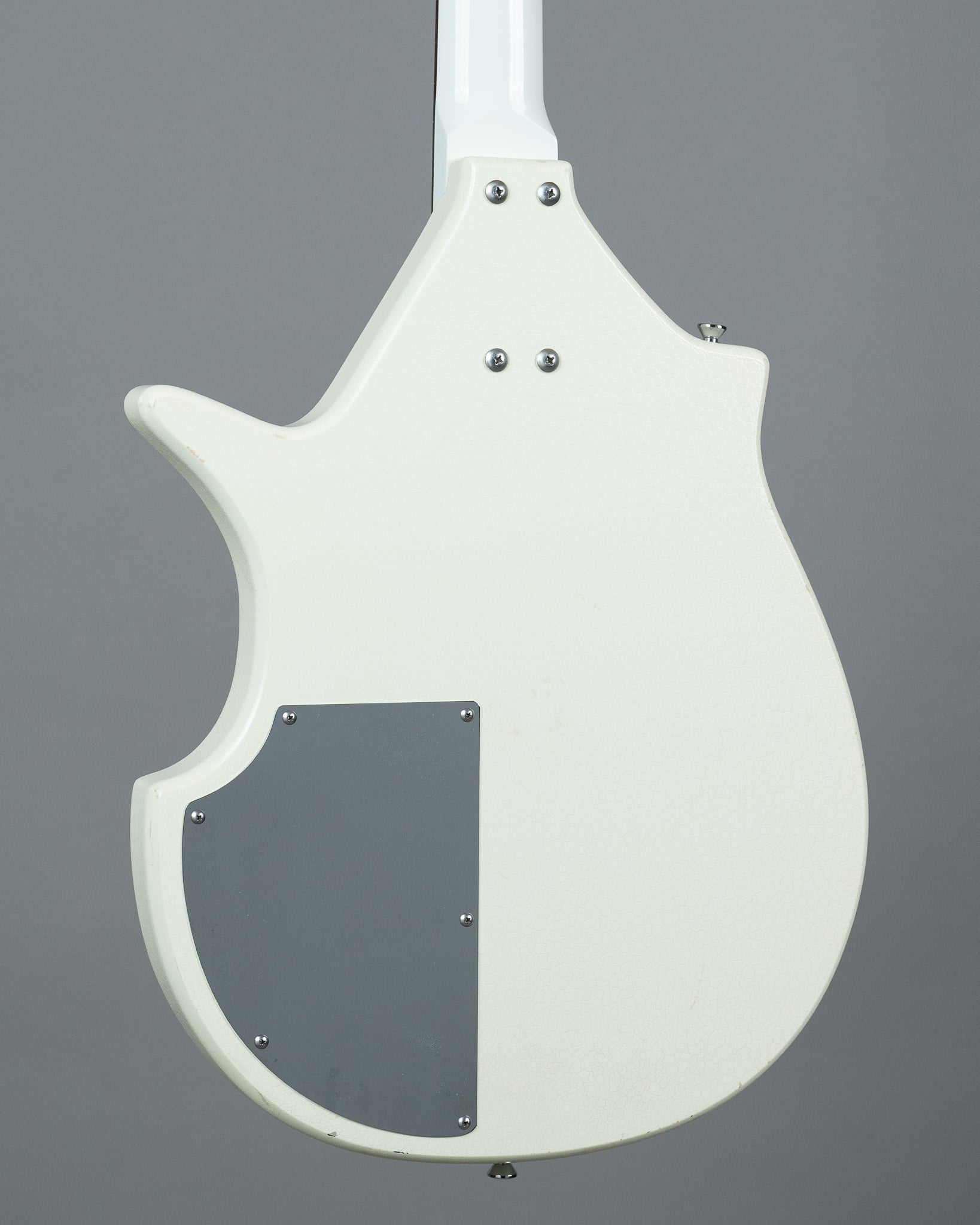 c2000s Jerry Jones Electric Sitar (USA, White Crackle, OHSC)
