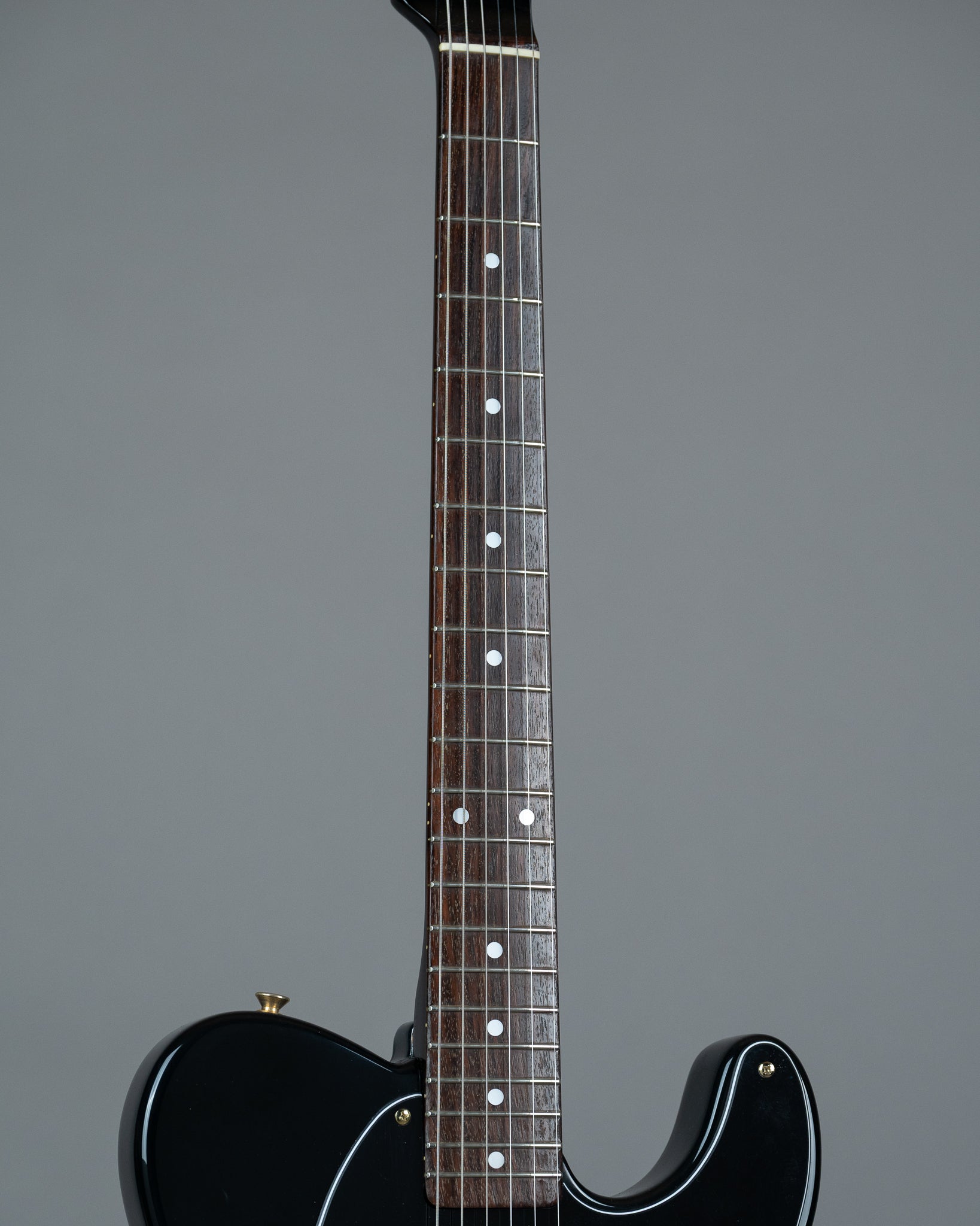 c1986 Fender TLG-80 'Black and Gold' Telecaster (Japan, Black, Gold Hardware)