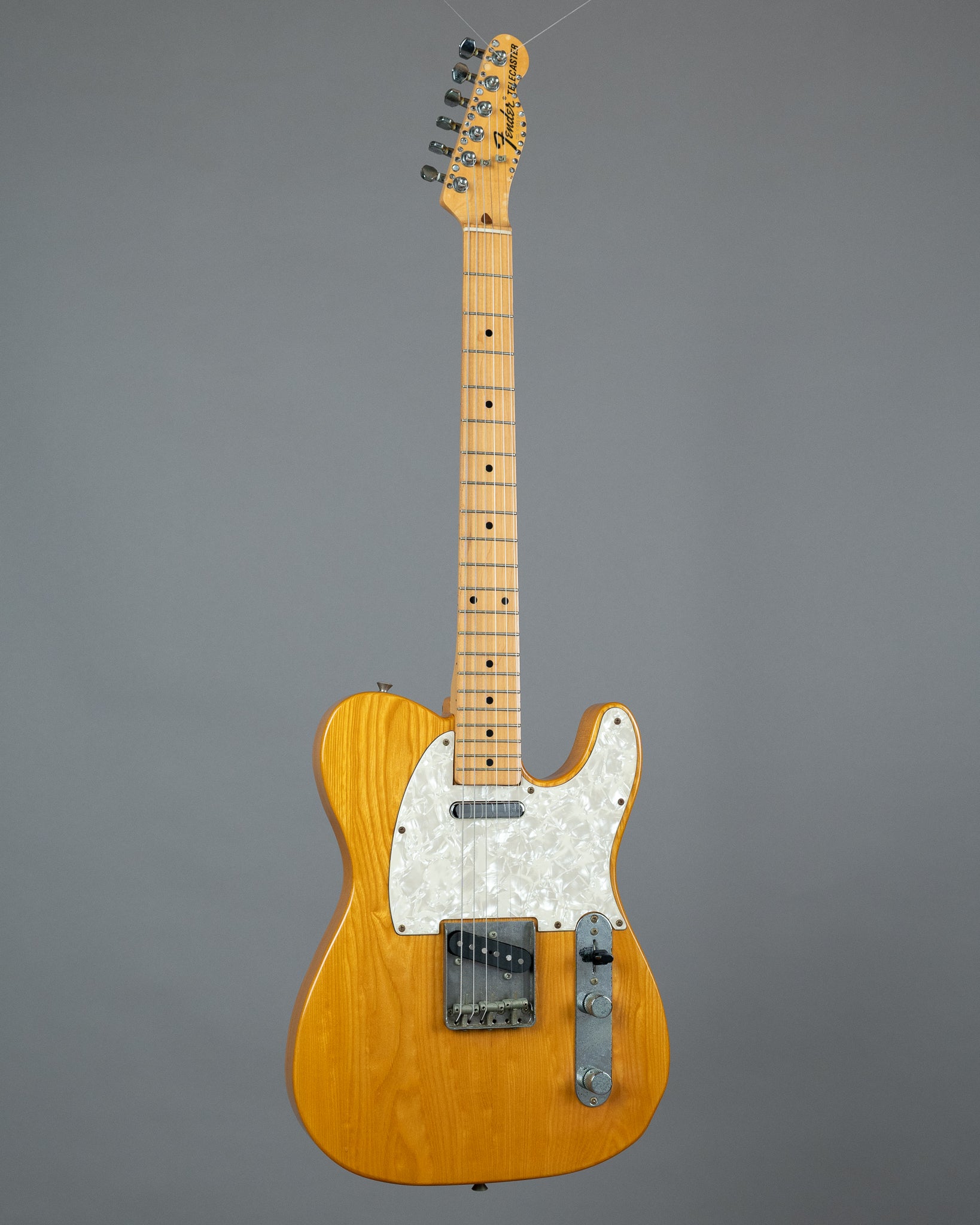 c1990 Fender TL-72 Telecaster (Japan, Natural, 'The Bedazzler')