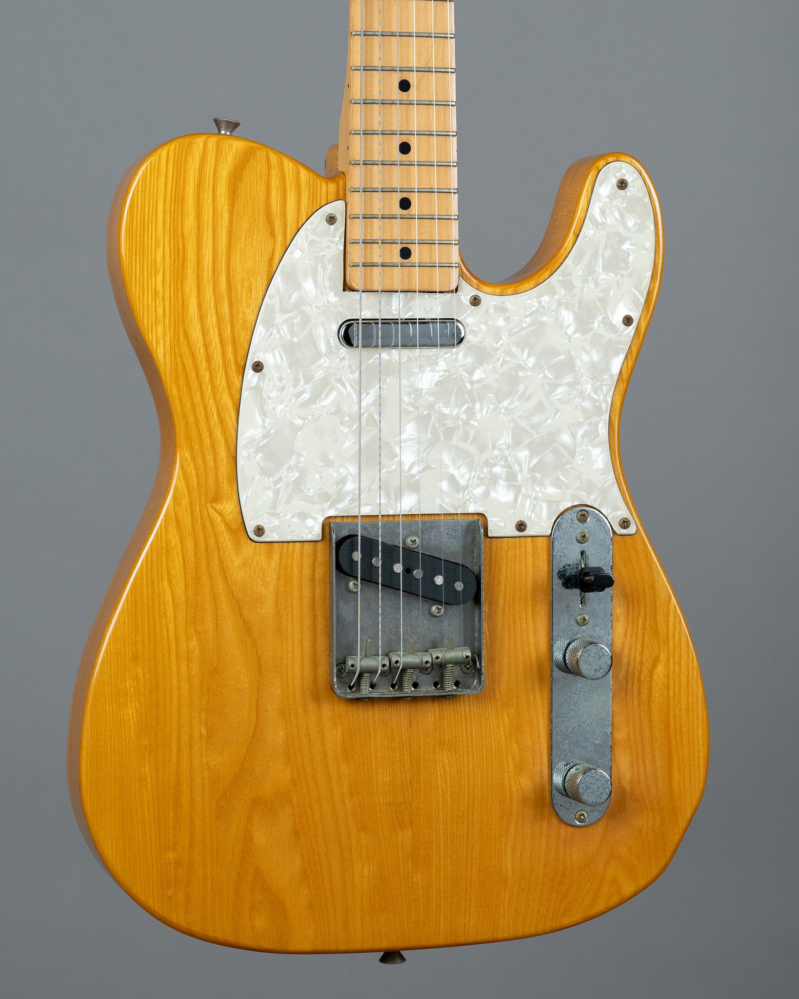 c1990 Fender TL-72 Telecaster (Japan, Natural, 'The Bedazzler')
