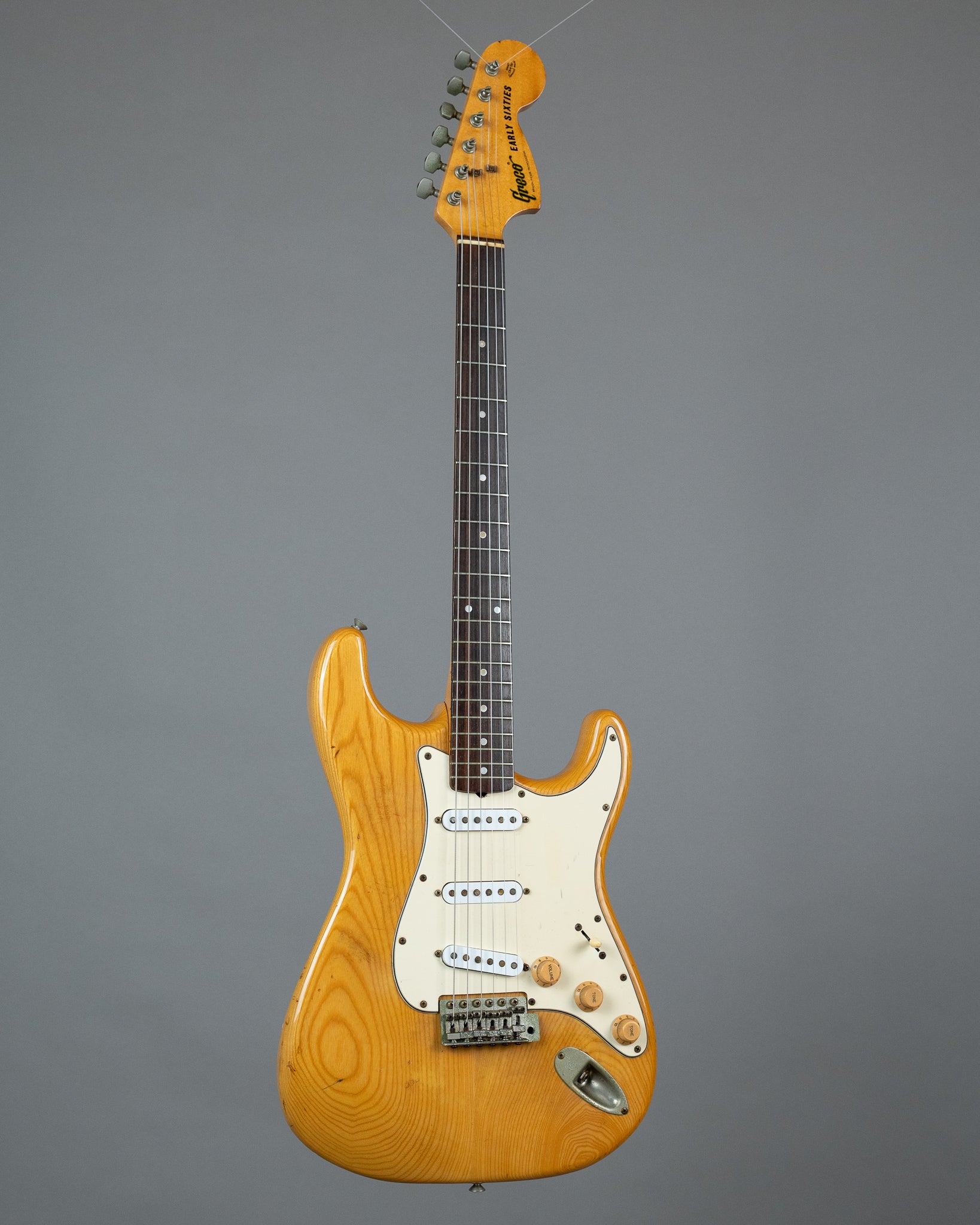 1977 Greco Early Sixties Strat (Japan, Natural)