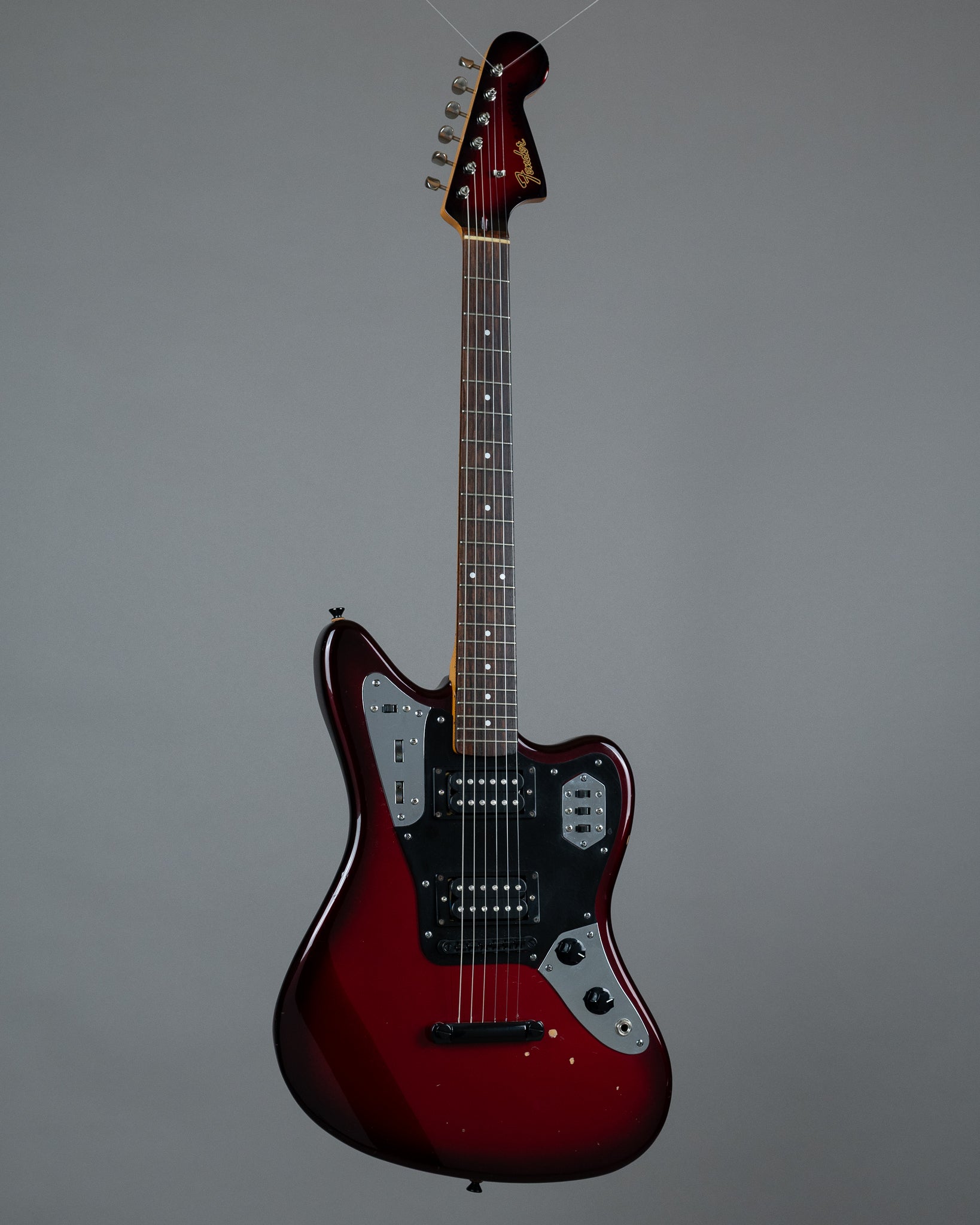 c2004 Fender Jaguar Special (Japan, Gun Metal Red)