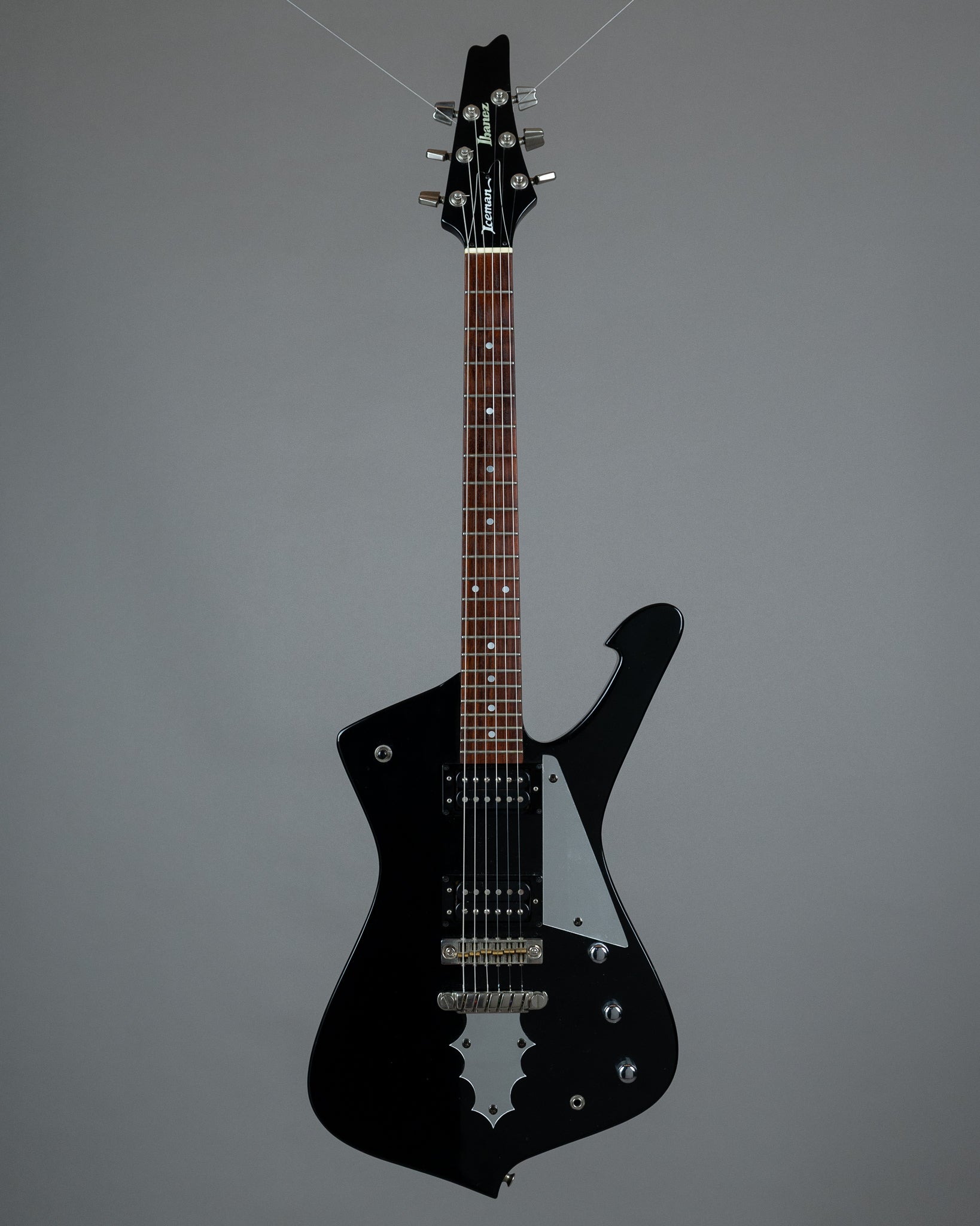 1981 Ibanez IC50 Iceman PS MOD (Japan, Black, OHSC)