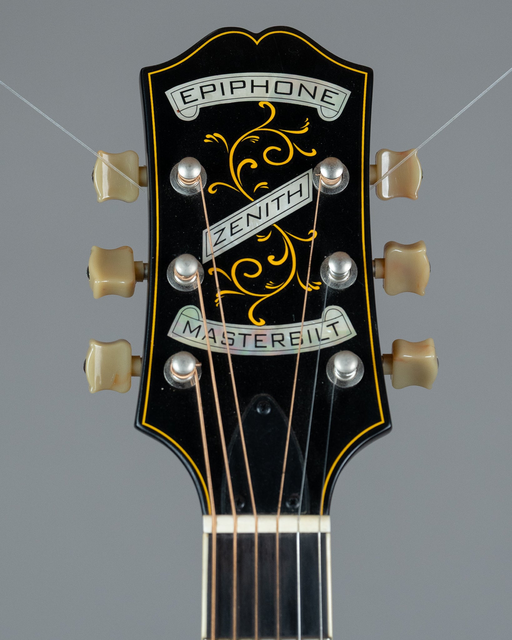 2016 Epiphone Masterbilt Zenith (Indonesia, Sunburst, Pickup, OHSC)