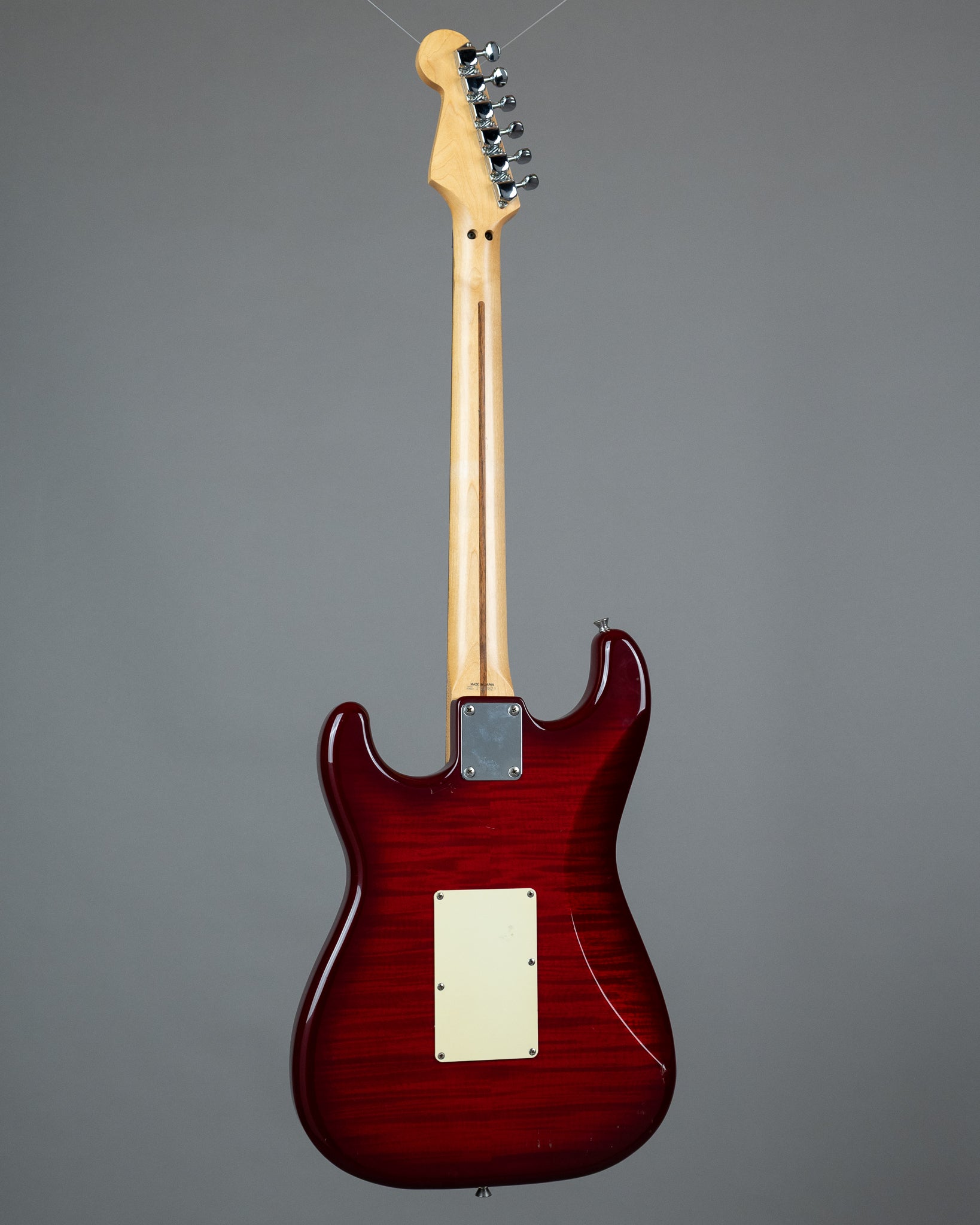 c1994 Fender Squier Series FEII (Japan, Foto Flame Red)